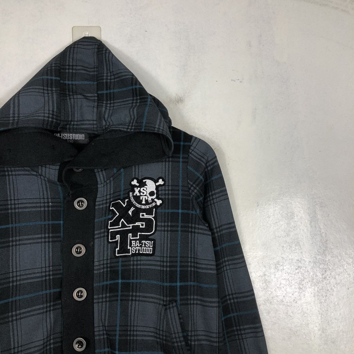 Japanese Brand 📌PUNK DESIGN BIKER JACKET BA-TSUSTUDIO SKELETON Size US S / EU 44-46 / 1 - 8 Thumbnail