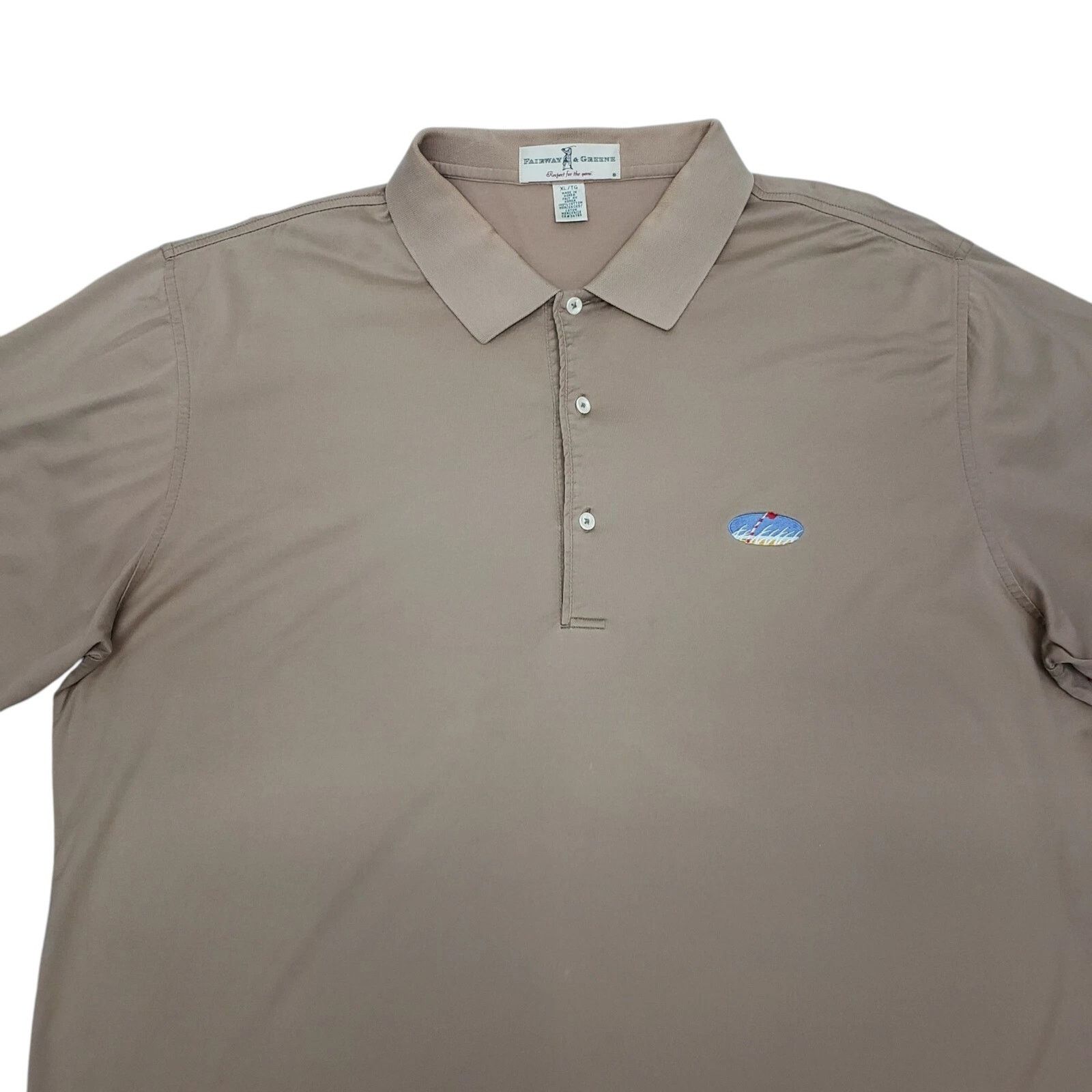 Other Fairway & Greene Golf Polo Shirt XL Mercerized Cotton Logo Size US XL / EU 56 / 4 - 4 Thumbnail