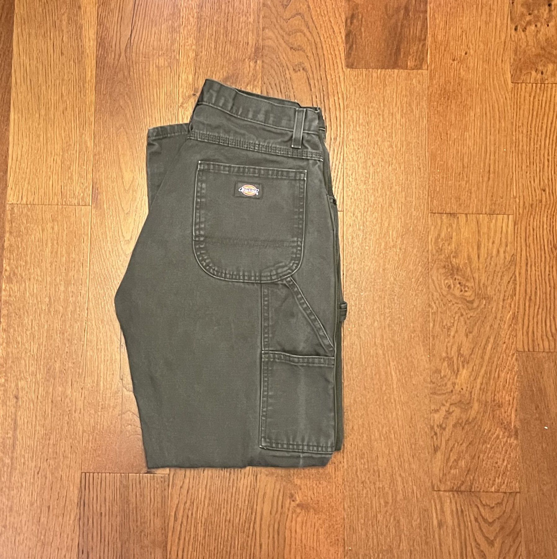 Dickies Dickie's Olive Green Workpants Size US 32 / EU 48 - 3 Thumbnail