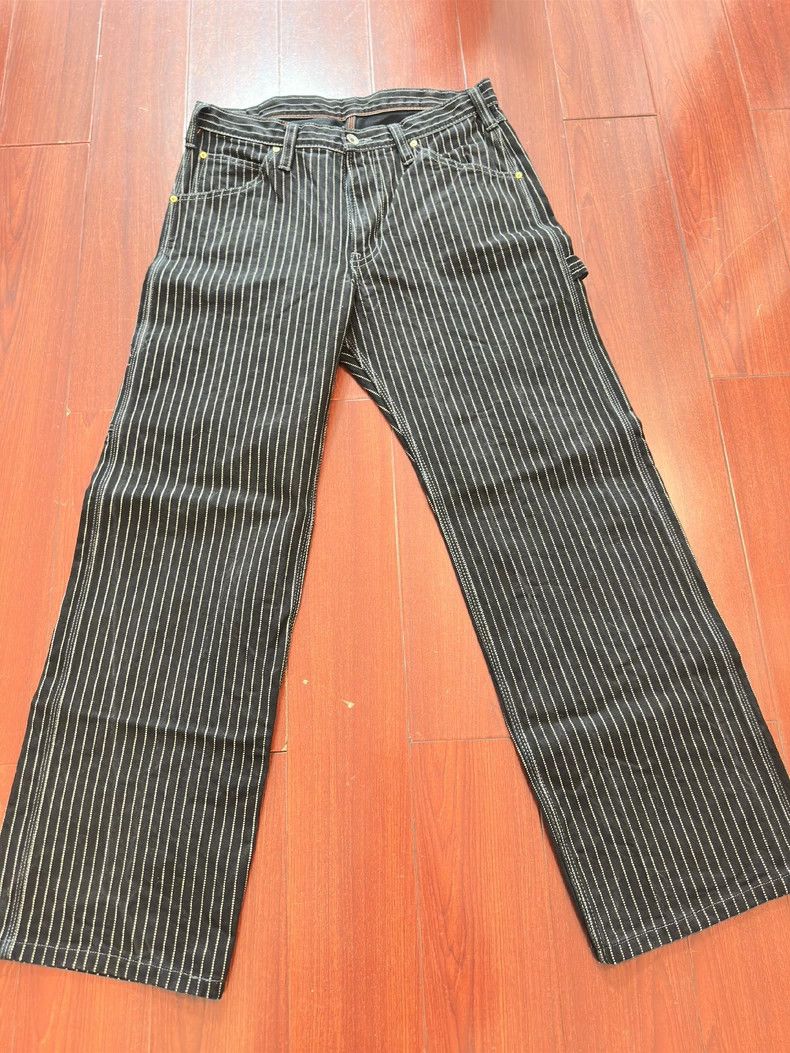 Other Iron Heart Vertical striped casual pants Size US 30 / EU 46 - 1 Thumbnail