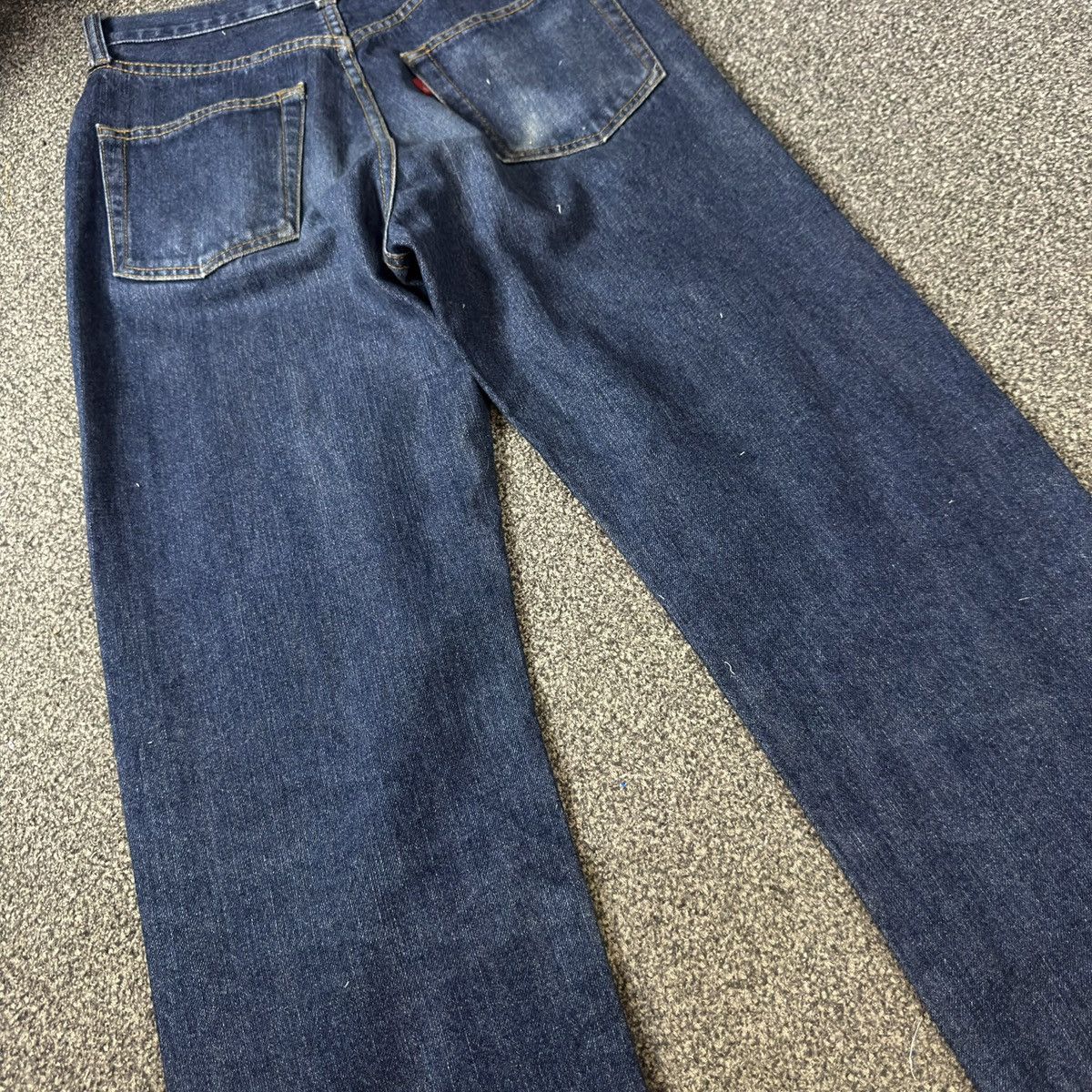 Warehouse 🔥🇯🇵 Vintage 90s Japanese Indigo Blue Warehouse Archive Jeans Size US 27 - 12 Thumbnail