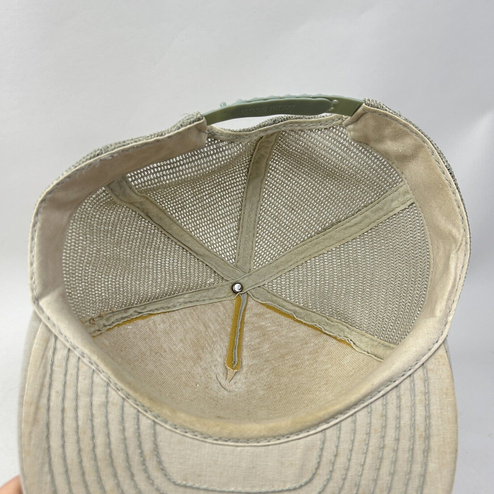 Vintage Vintage 80’s Mesh Trucker Snapback Hat Funny 2024 Size ONE SIZE - 6 Thumbnail