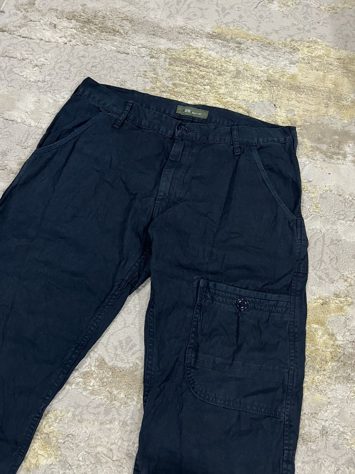 FOB Factory FOB Factory 🇯🇵 Herringbone Twill Cargo Pocket Jap Cut Pants Size US 33 - 2 Thumbnail