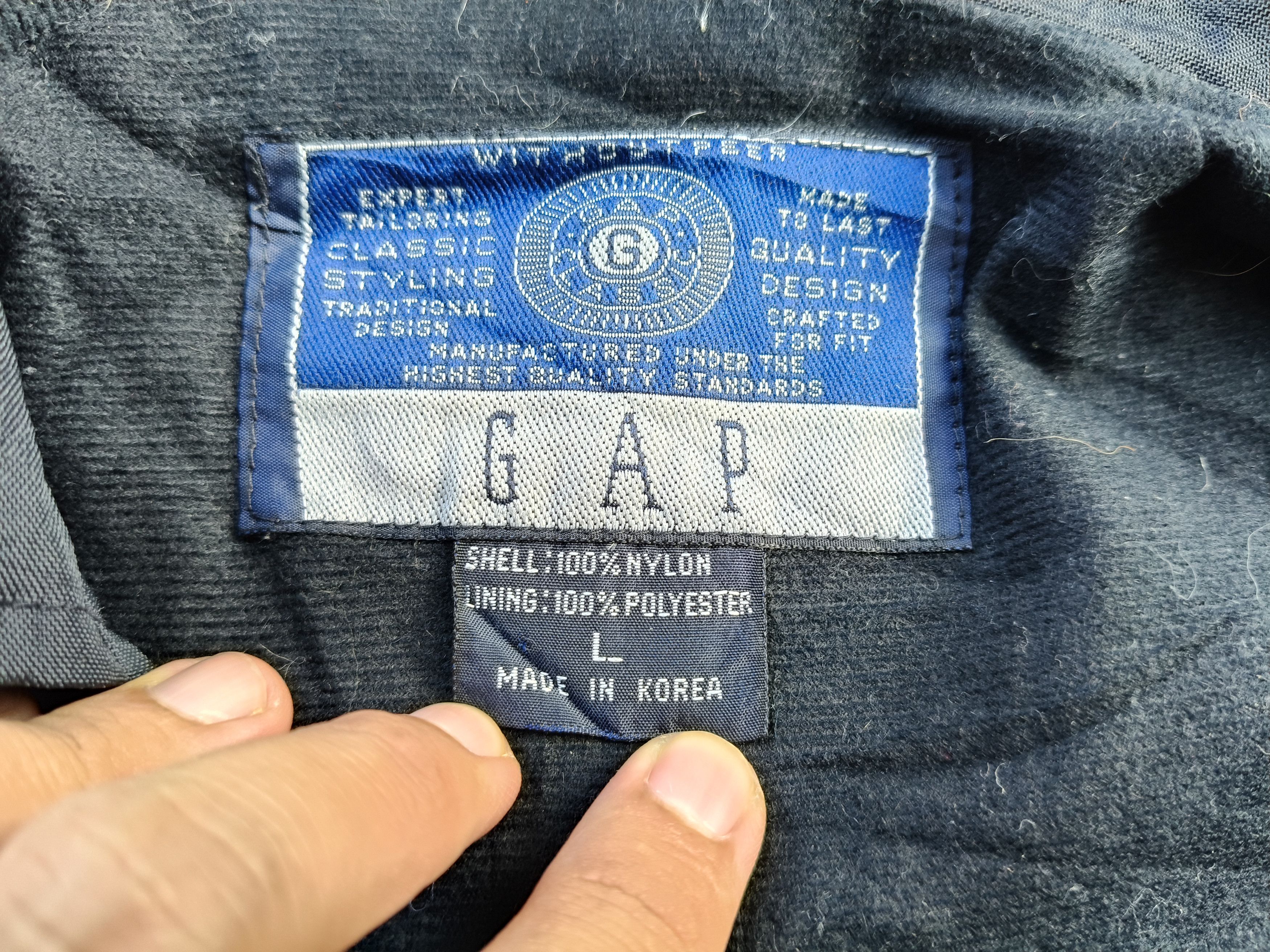 Gap × Vintage Vintage Jacket GAP Classic New York Size US L / EU 52-54 / 3 - 13 Thumbnail