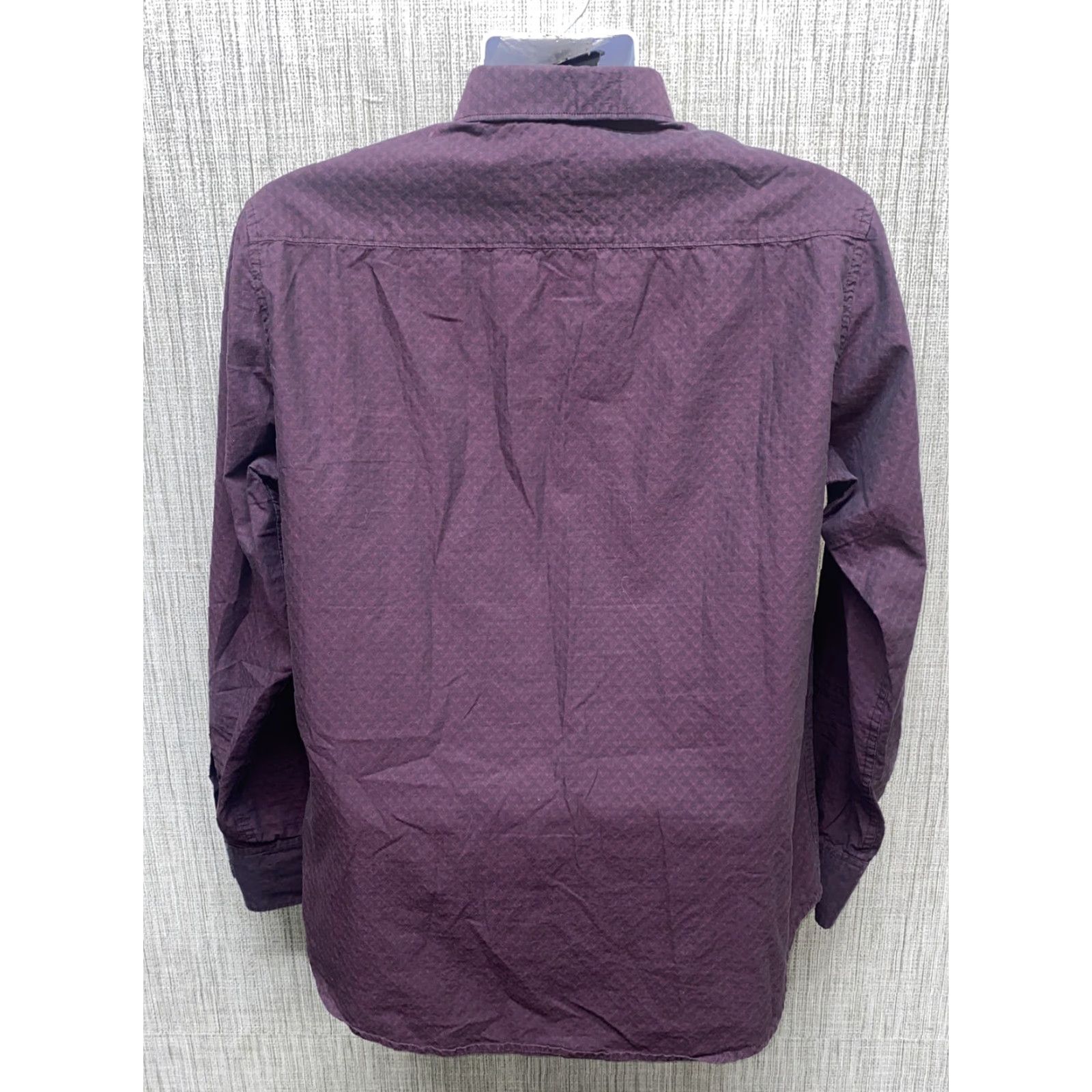 Robert Graham Robert Graham Shirt Mens Long Sleeve Button-Front Collared Purple Size M Size US M / EU 48-50 / 2 - 5 Thumbnail
