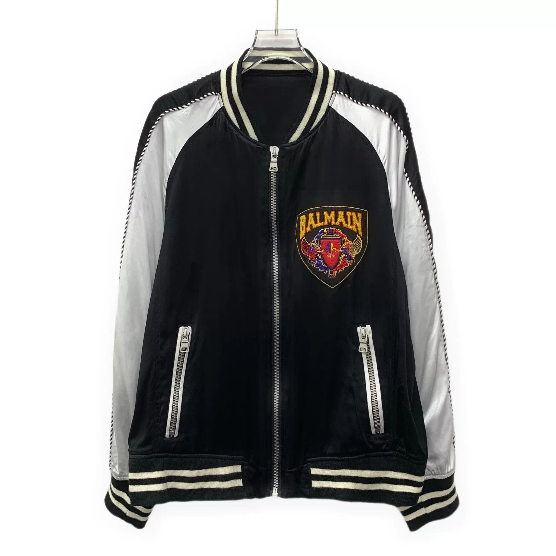 Balmain Balmain Embroidered Souvenir Bomber Jacket 50 Size US M / EU 48-50 / 2 - 1 Thumbnail