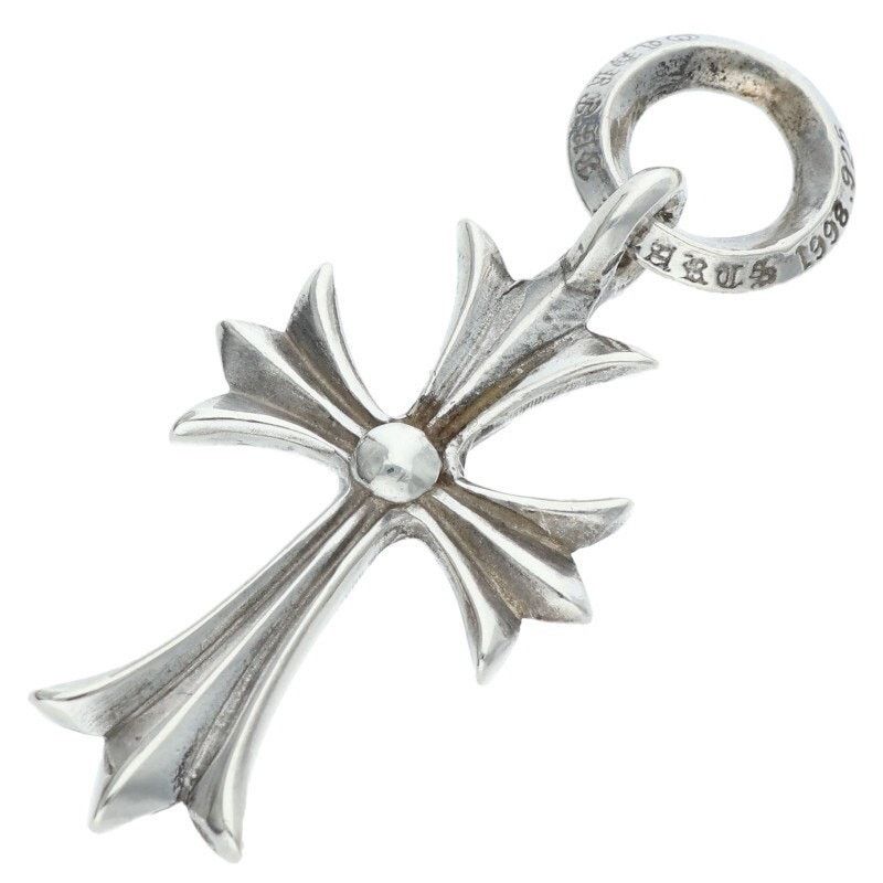 Chrome Hearts Chrome Hearts Tiny CH Cross Silver Necklace Size ONE SIZE - 2 Thumbnail