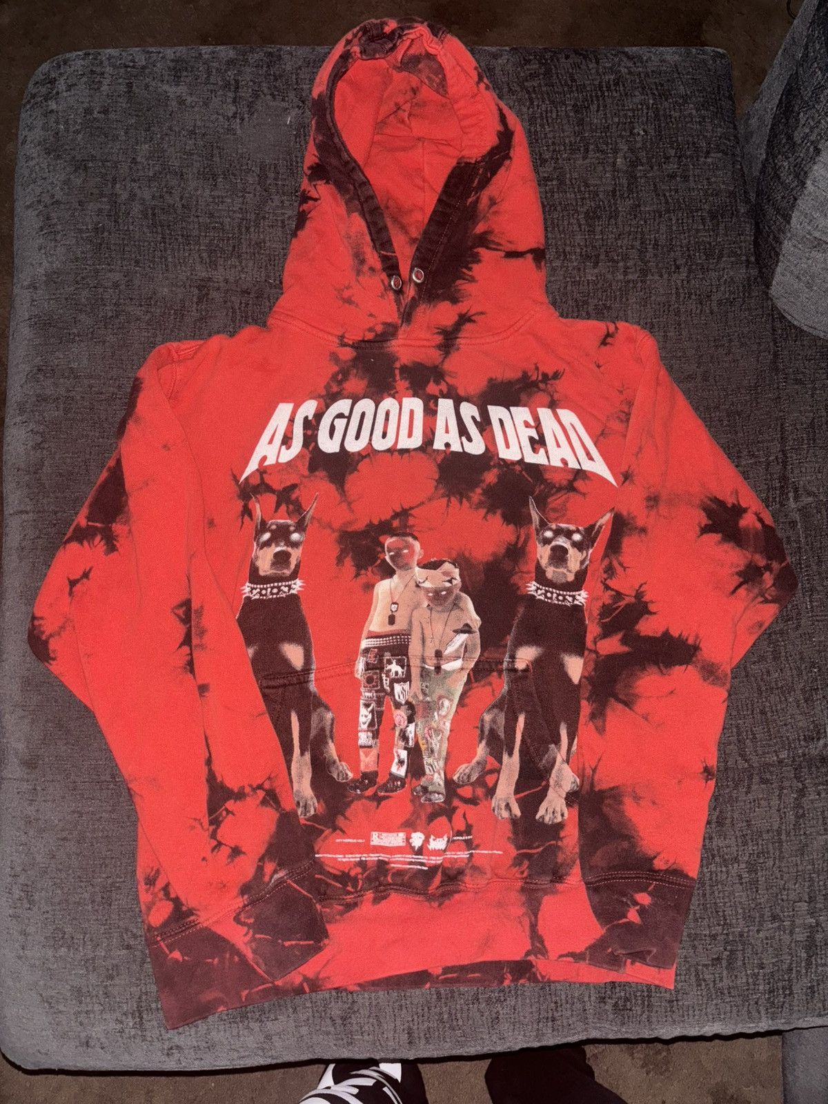 City Morgue City Morgue Volume II Red TieDye“As Good As Dead” Size Small Size US S / EU 44-46 / 1 - 1 Thumbnail