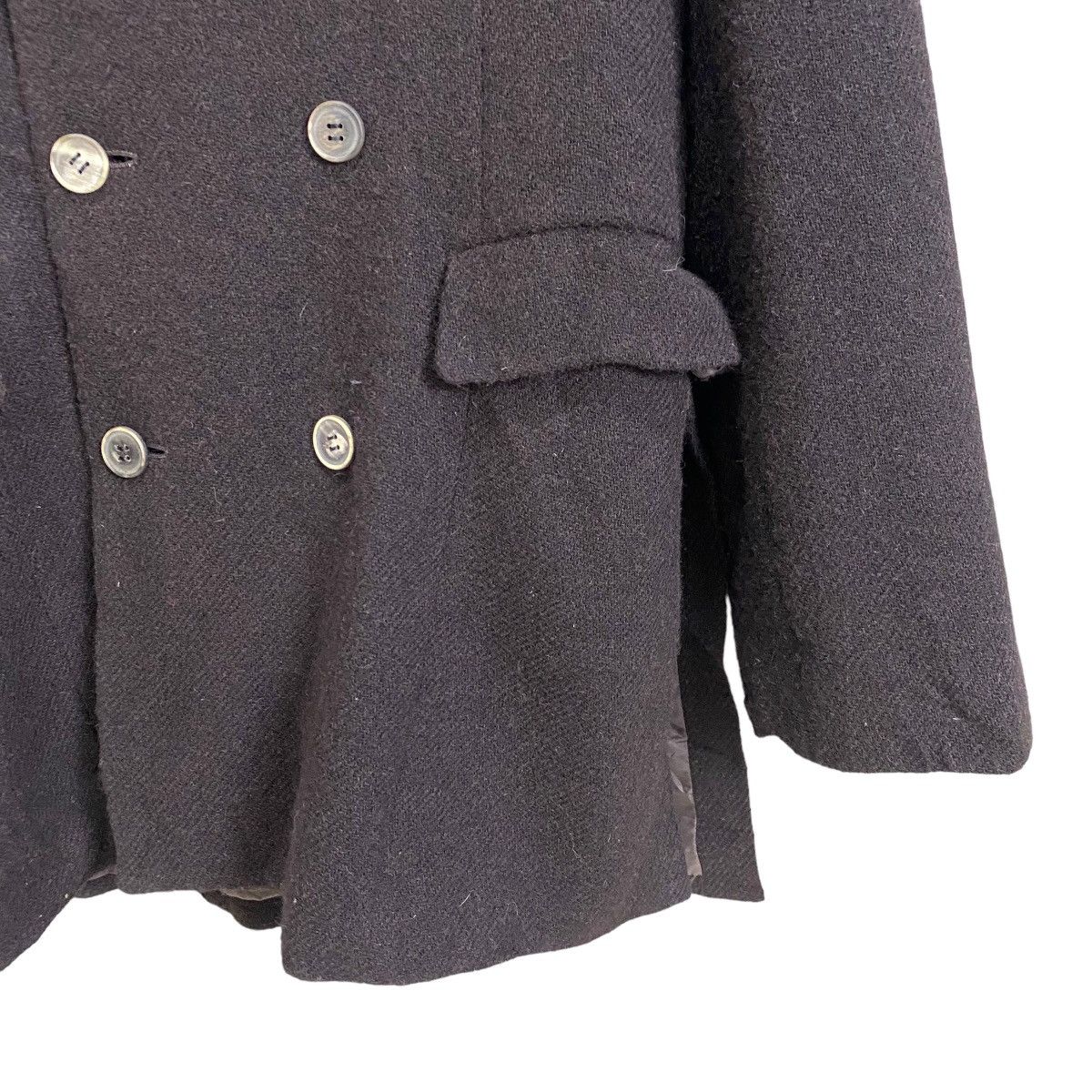 Issey Miyake × Japanese Brand ISSEY MIKAYE i.S SUNAOKUWAHARA DOUBLE BREAST COAT Size US L / EU 52-54 / 3 - 5 Thumbnail