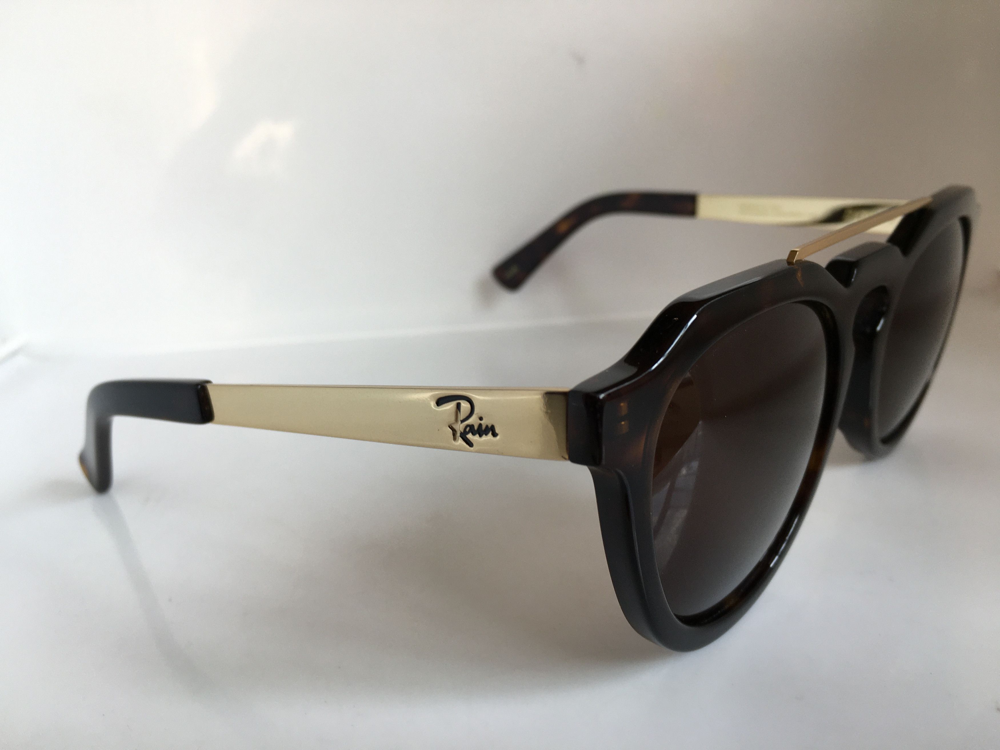 Other Rain Handmade Tortoise Acetate PREPPY Sunglasses Size ONE SIZE - 2 Thumbnail