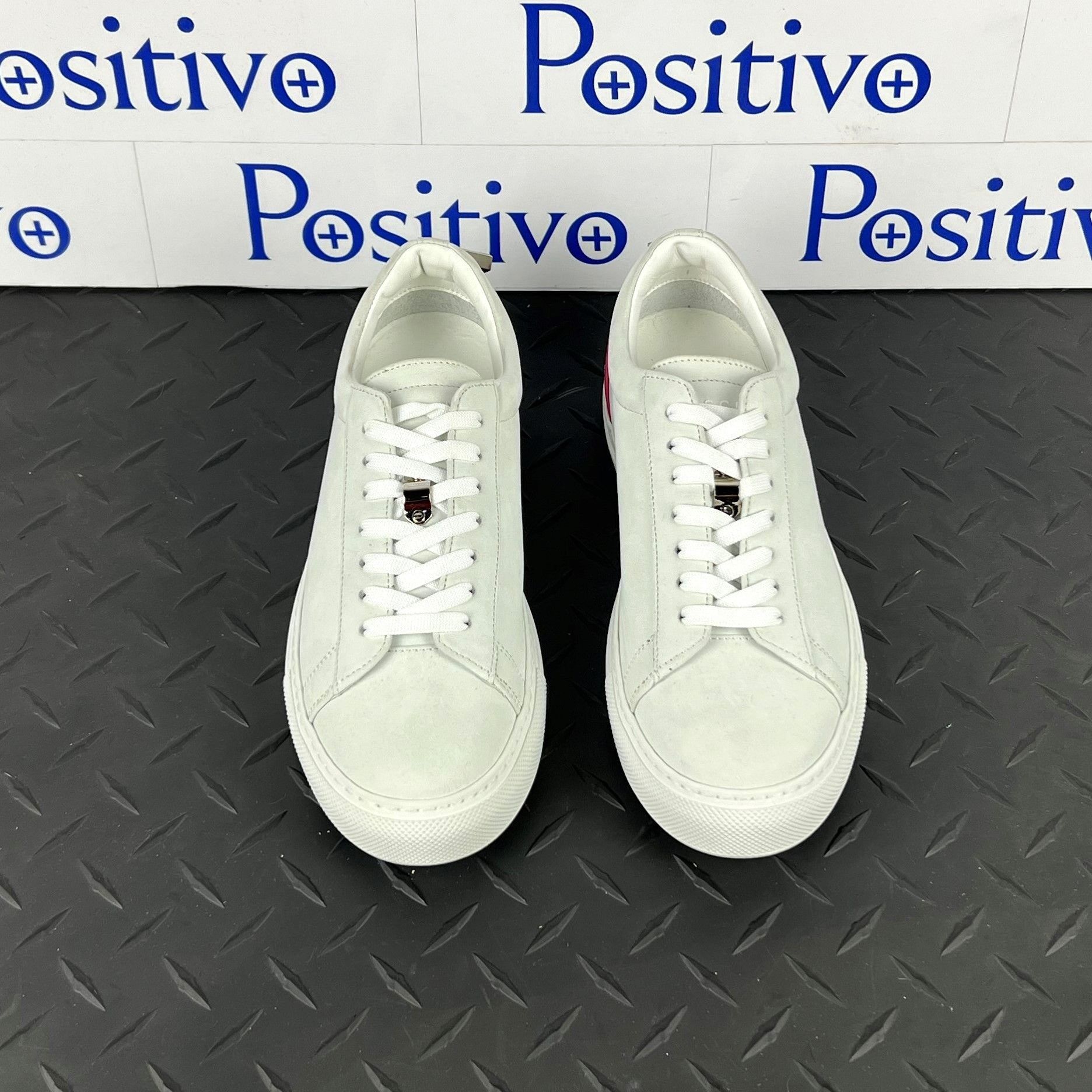 Buscemi Buscemi Tennis Lock Purple Trio Leather Sneakers US 7 Size US 7 / IT 37 - 3 Thumbnail