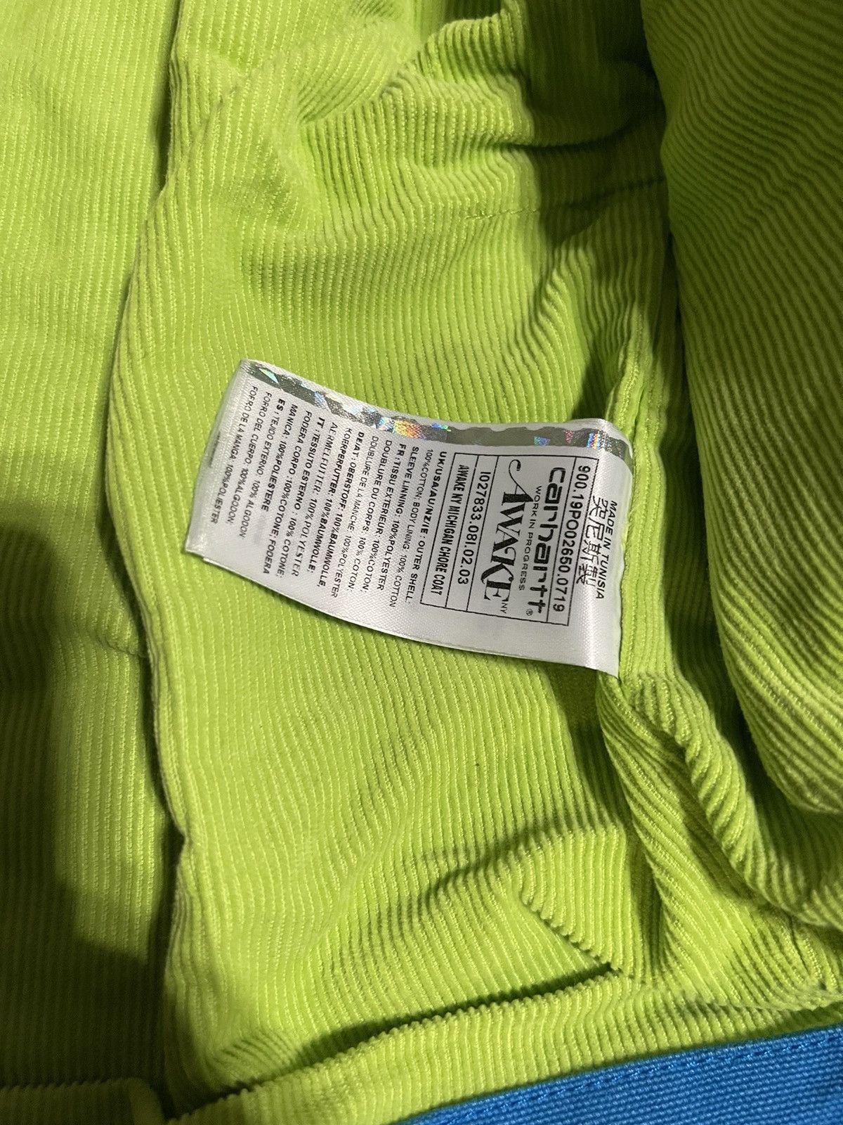 Awake NY × Carhartt Awake x Carhartt WIP Michigan Chore Coat Size US M / EU 48-50 / 2 - 5 Thumbnail