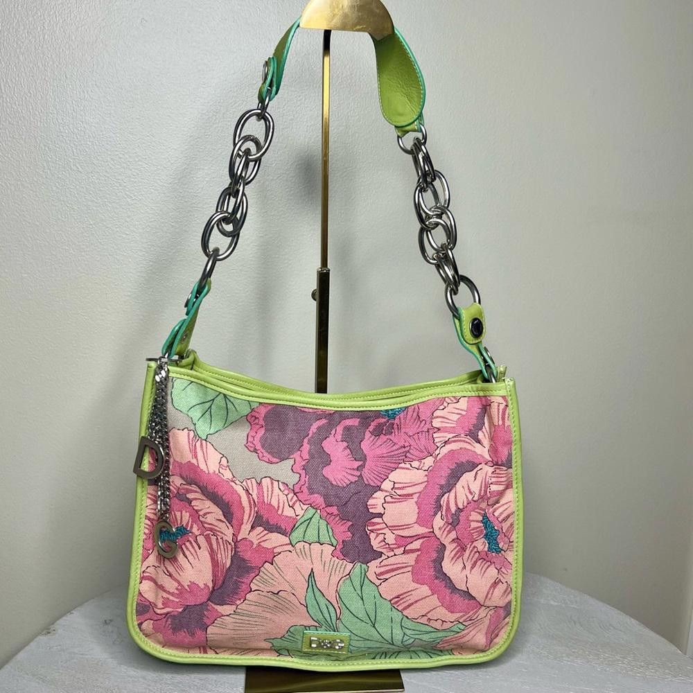 Dolce & Gabbana D&G by Dolce & Gabbana Floral Handbag Mini Pouch Size ONE SIZE - 4 Thumbnail