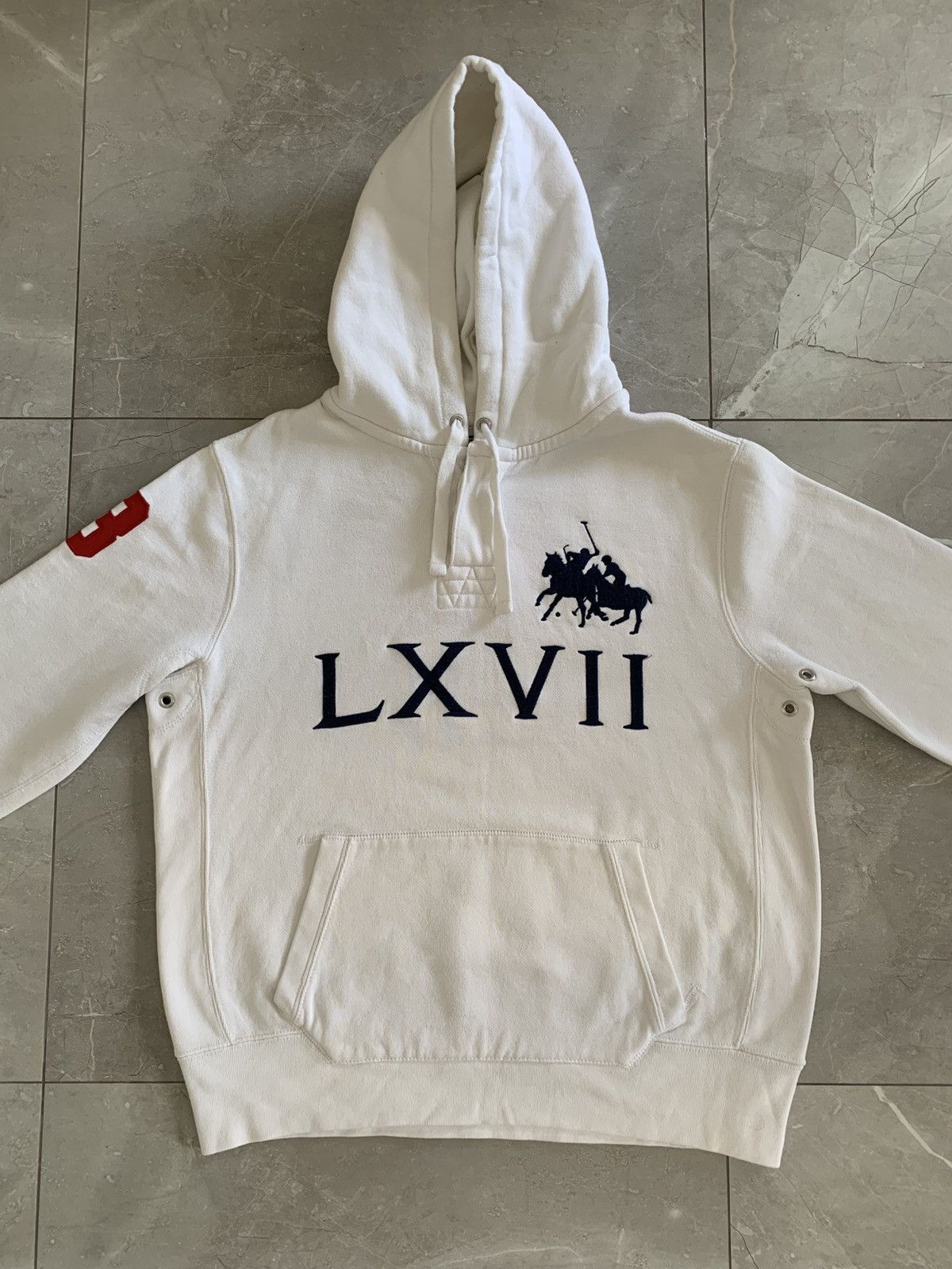 Polo Ralph Lauren Polo Ralph Lauren LXVII Hoodie Size US L / EU 52-54 / 3 - 2 Thumbnail