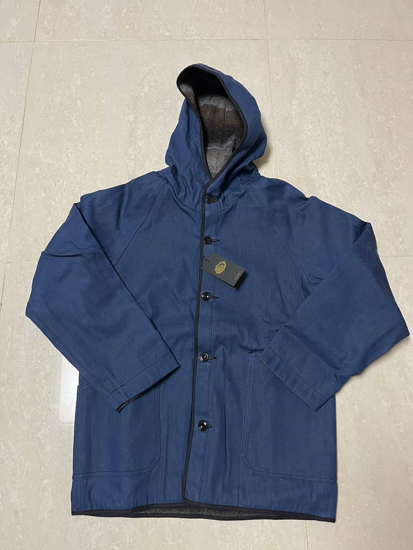 BLACK SIGN Black Sign Hooded Coat Size S / US 4 / IT 40 - 1 Thumbnail