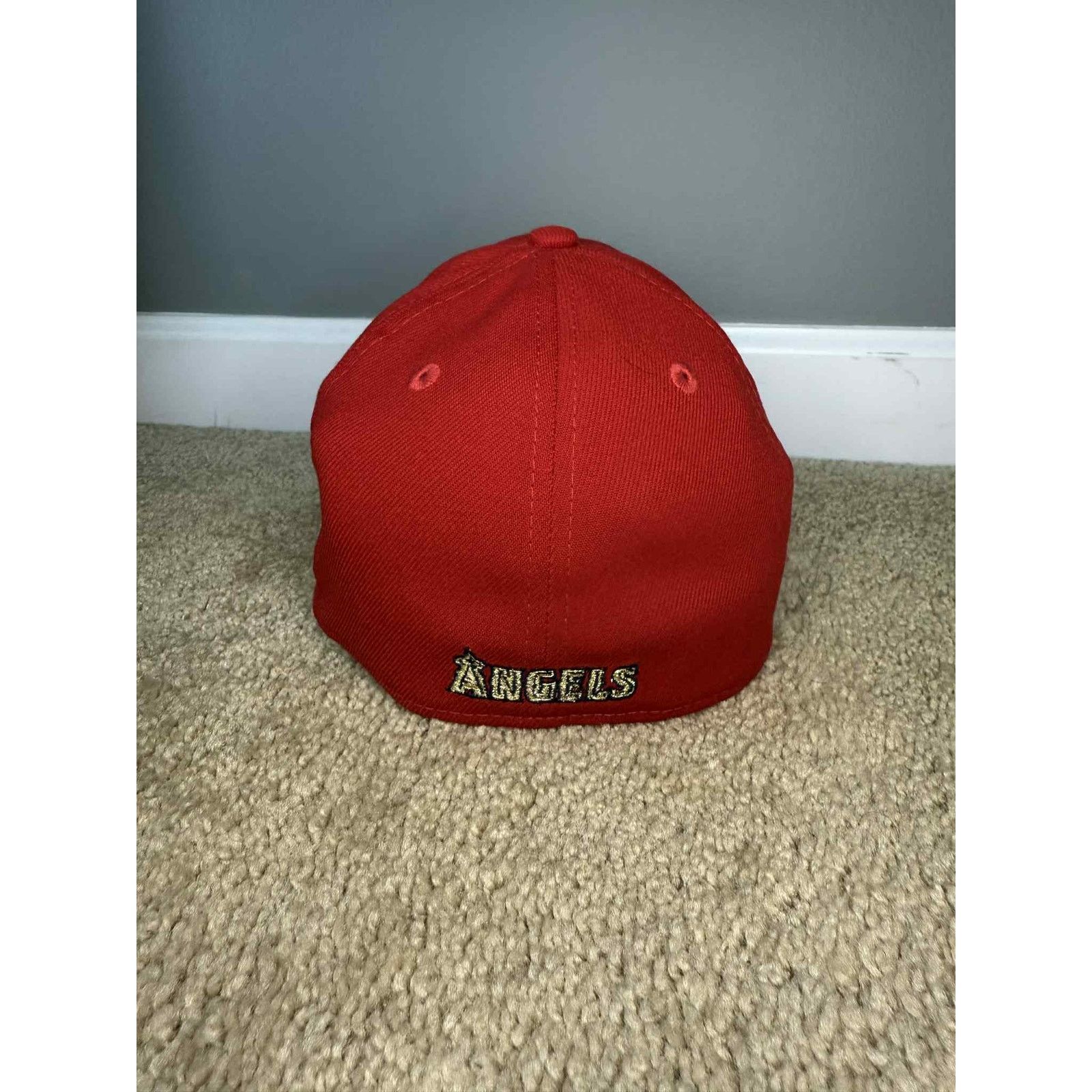 New Era New Erax39Thirty Angels Los Angeles USA Baseball Cap Red S/M Size ONE SIZE - 4 Thumbnail