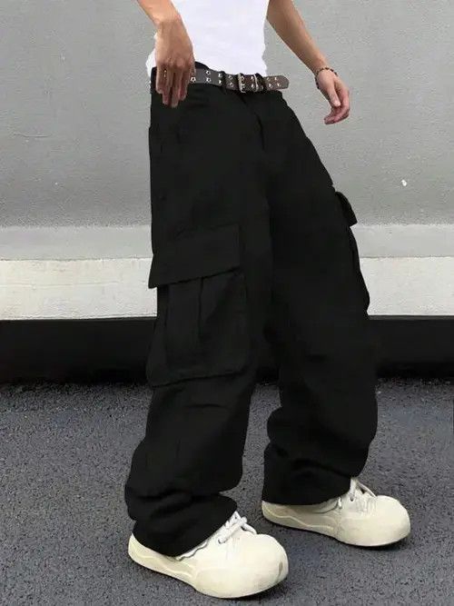 Jean Noriyo x Nana Cargo Baggy Denim Casual Pants Oversized Size US 32 / EU 48 - 3 Thumbnail