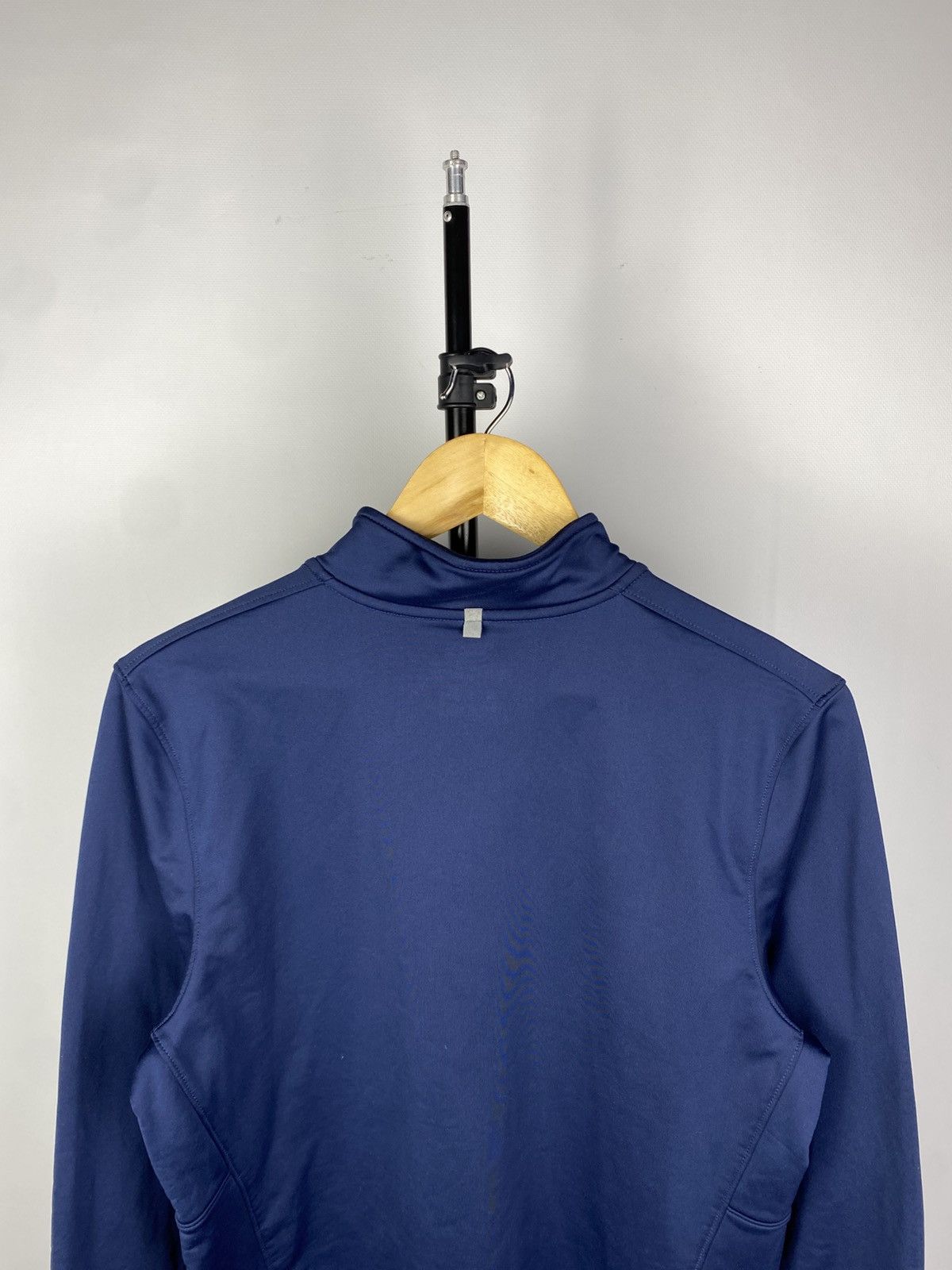 Nike × Vintage Vintage Zip 1/4Nike Mini Swoosh Embroidery Logo Sweatshirt Size US M / EU 48-50 / 2 - 6 Thumbnail