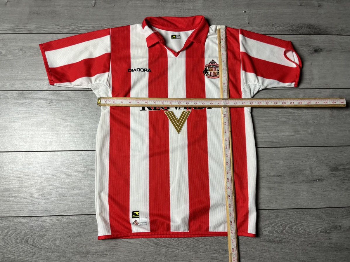 Diadora SUNDERLAND 2004/5 VINTAGE HOME SHIRT SOCCER JERSEY DIADORA Size US M / EU 48-50 / 2 - 7 Thumbnail