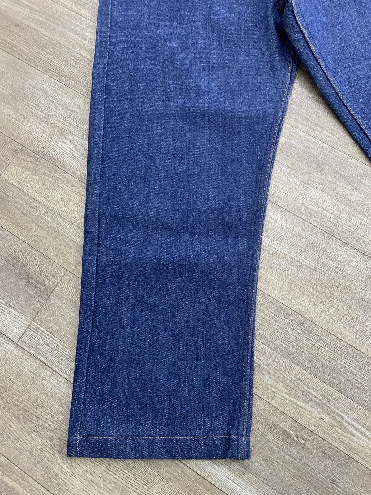 Levi's Vintage Clothing 🇺🇸1970s Vintage Levis 505-0917 Orange Tab Indigo Baggy Jeans Size US 38 / EU 54 - 3 Thumbnail