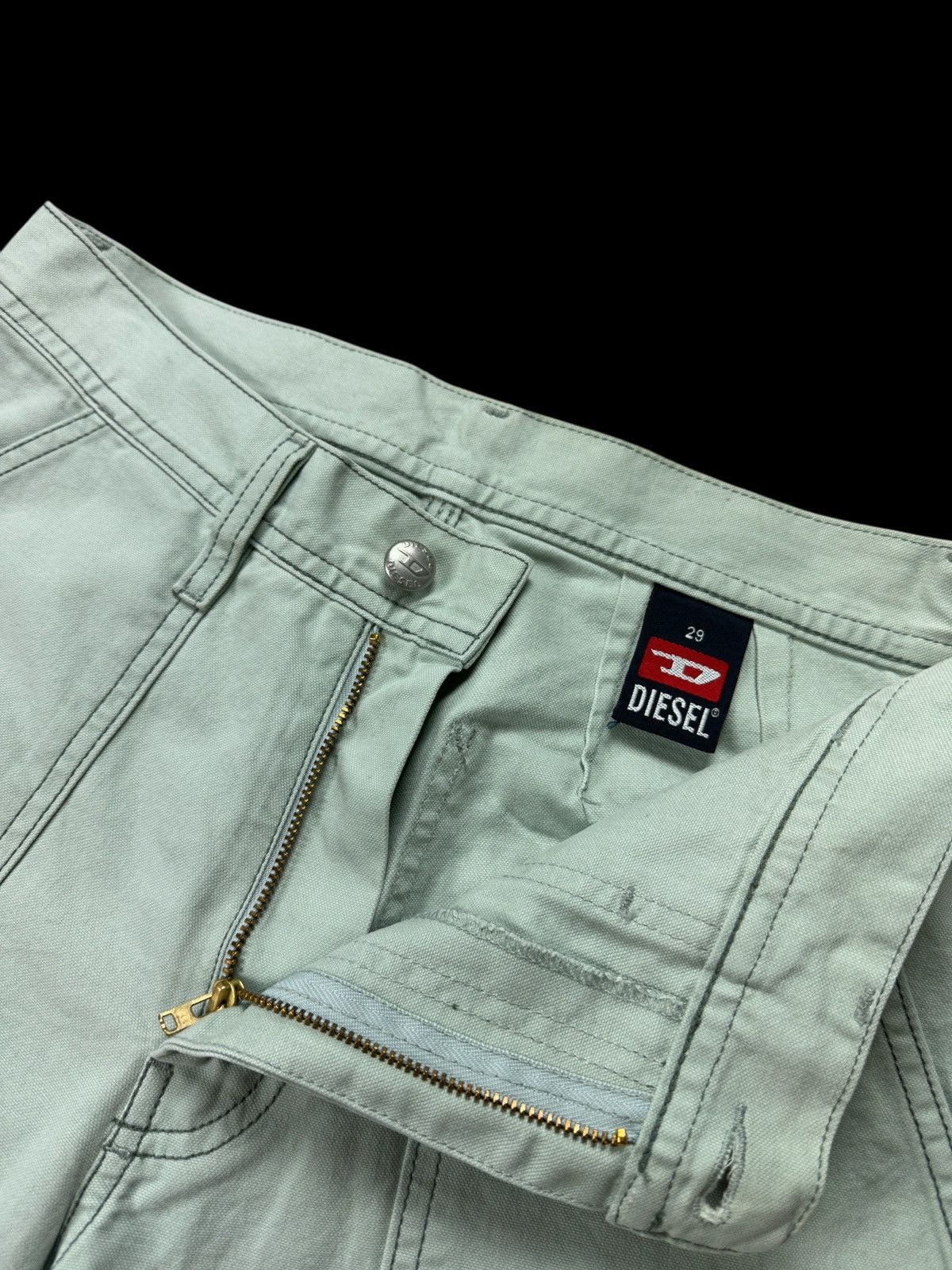 Diesel × Vintage NEW🏷️ Vintage Y2K DIESEL Pants Jeans Size 29" - 12 Thumbnail