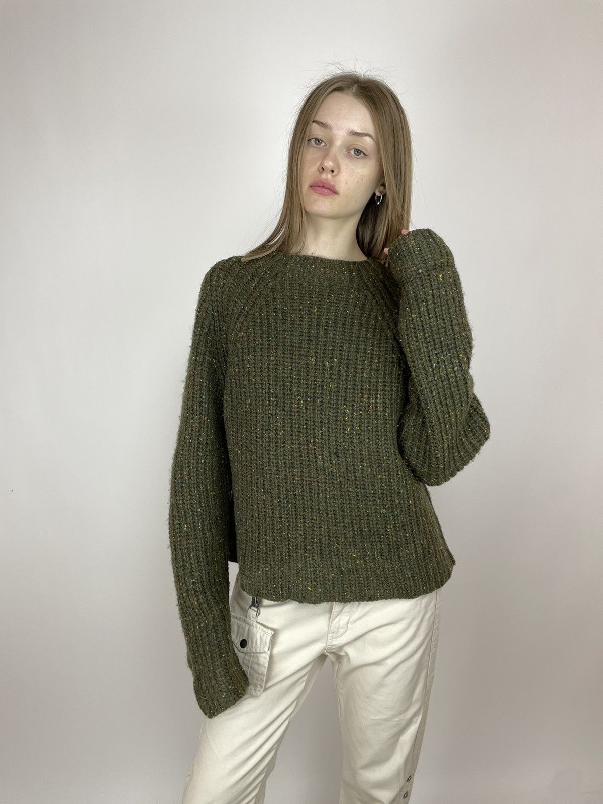 Abercrombie & Fitch Abecrombie Fitch Vintage Wool Sweater Relaxed fit Womens Size M / US 6-8 / IT 42-44 - 3 Thumbnail