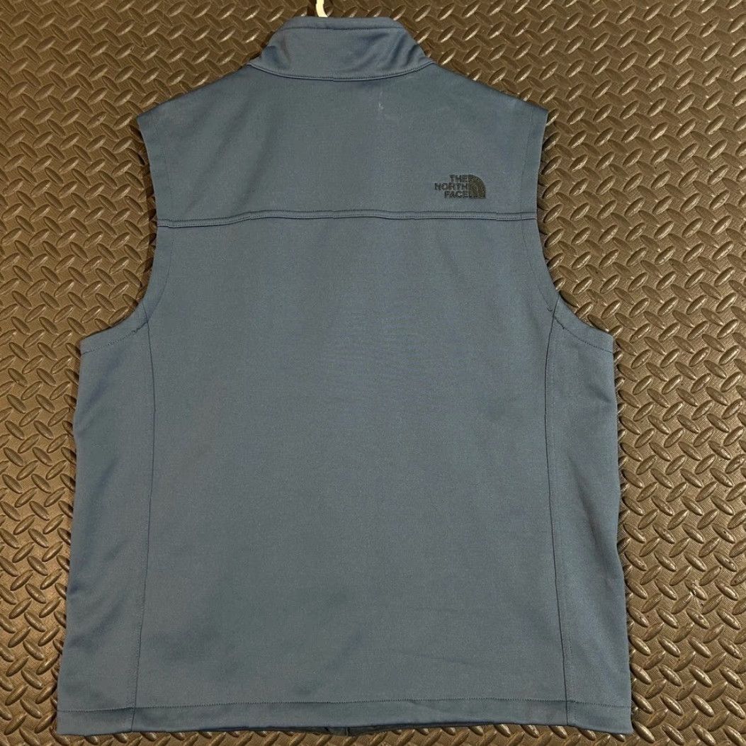 The North Face The North Face Vest Blue Full Zip Zip Pocket Men L Regular Size Large Size US L / EU 52-54 / 3 - 2 Thumbnail