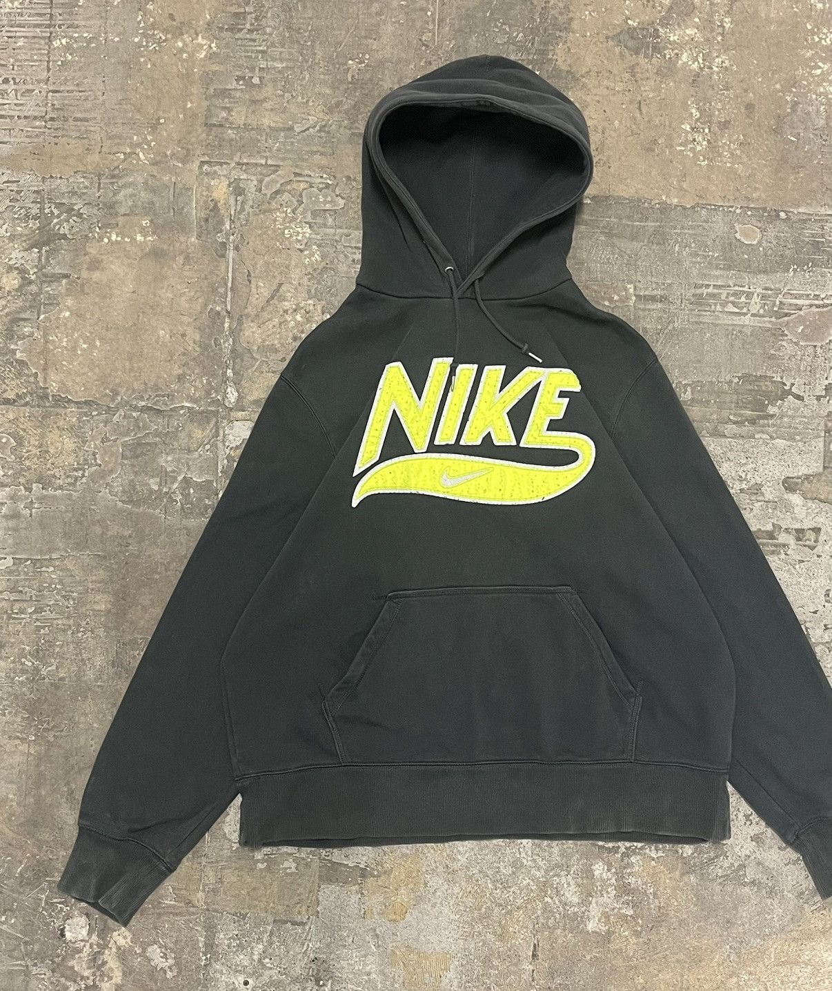 Nike Crazy rare y2k nike center swoosh hoodie Size US XL / EU 56 / 4 - 1 Preview