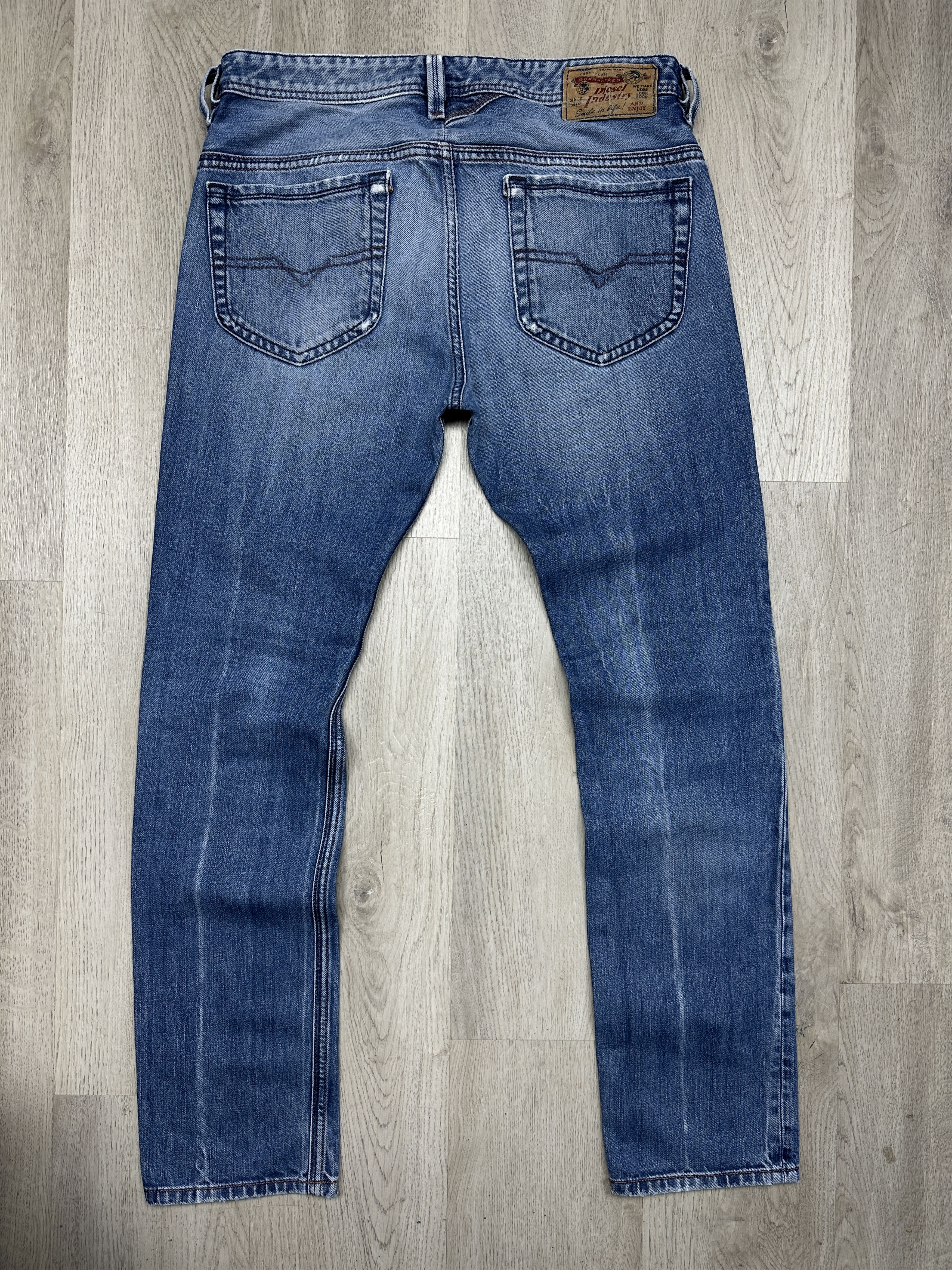 Diesel Diesel Mens Thanaz Denim Pants Jeans Size US 31 - 10 Thumbnail