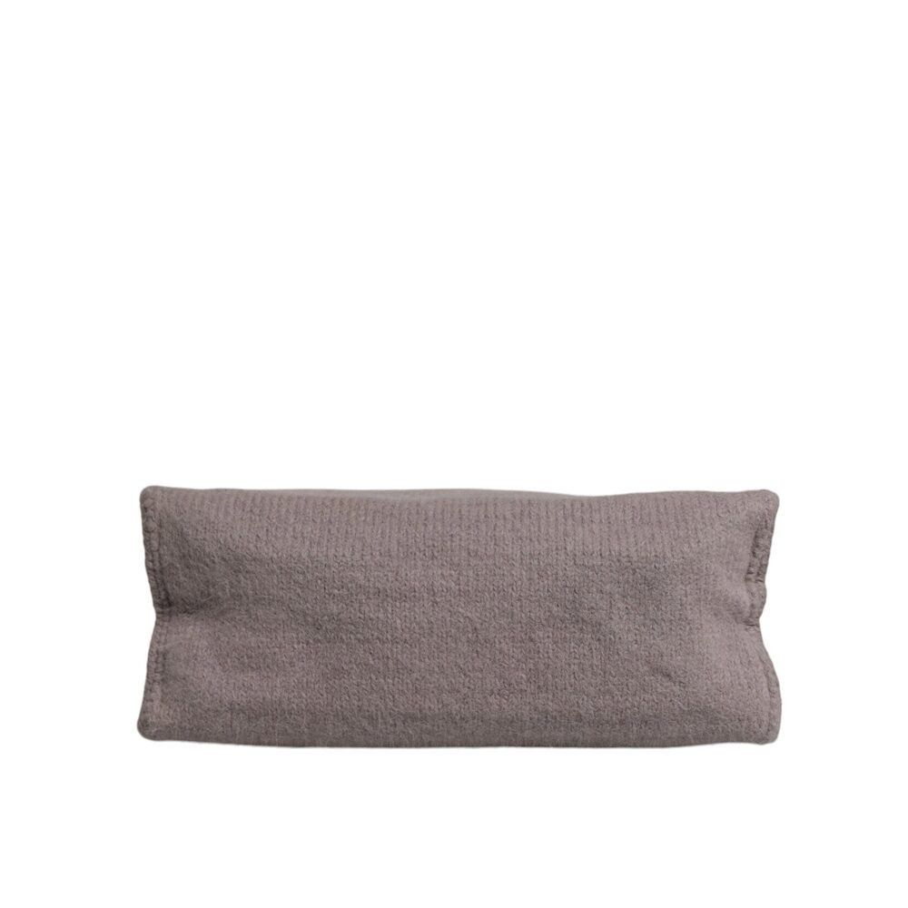 Dolce & Gabbana Dolce & Gabbana Grey Alpaca Wool Logo Plaque Tote Shoulder B Size ONE SIZE - 7 Thumbnail