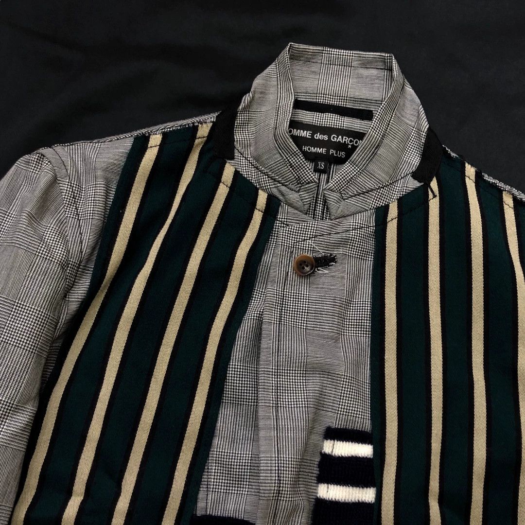 Comme des Garcons Comme des Garçons 10SS Layered Check XS Unisex Jacket Size US XS / EU 42 / 0 - 6 Thumbnail