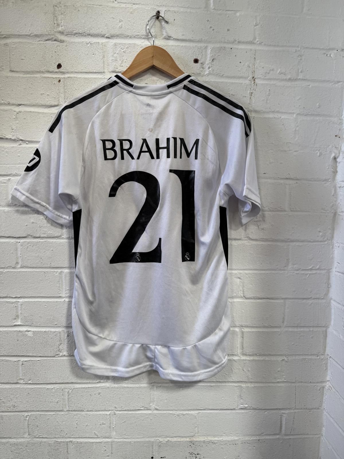 Adidas Adidas Real Madrid Brahim #21 Soccer Jersey XL Climalite Size US XL / EU 56 / 4 - 2 Thumbnail