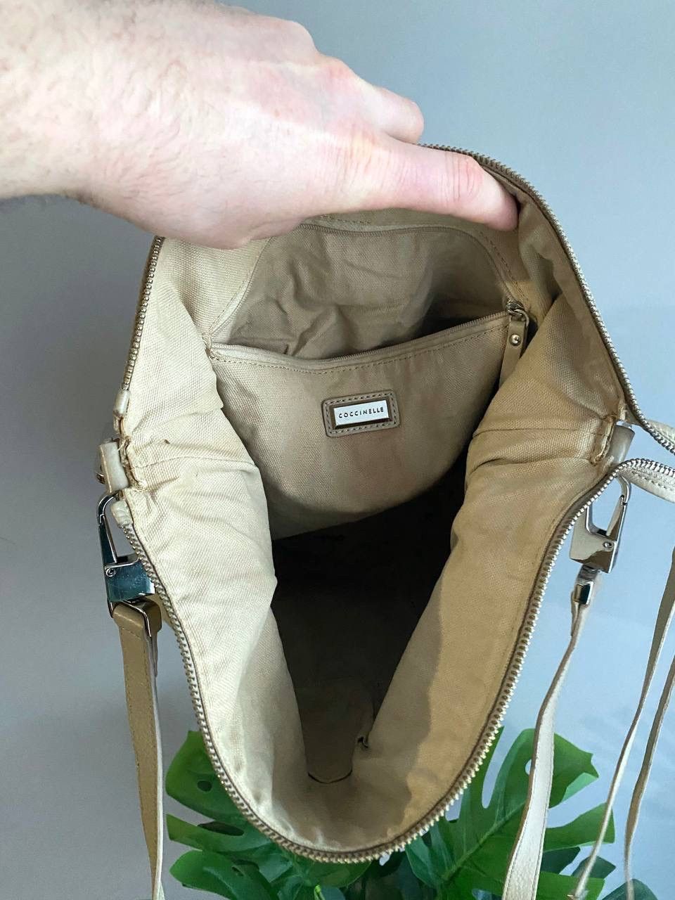 Other Coccinelle Women’s Beige Shoulder Leather Bag Size ONE SIZE - 12 Thumbnail