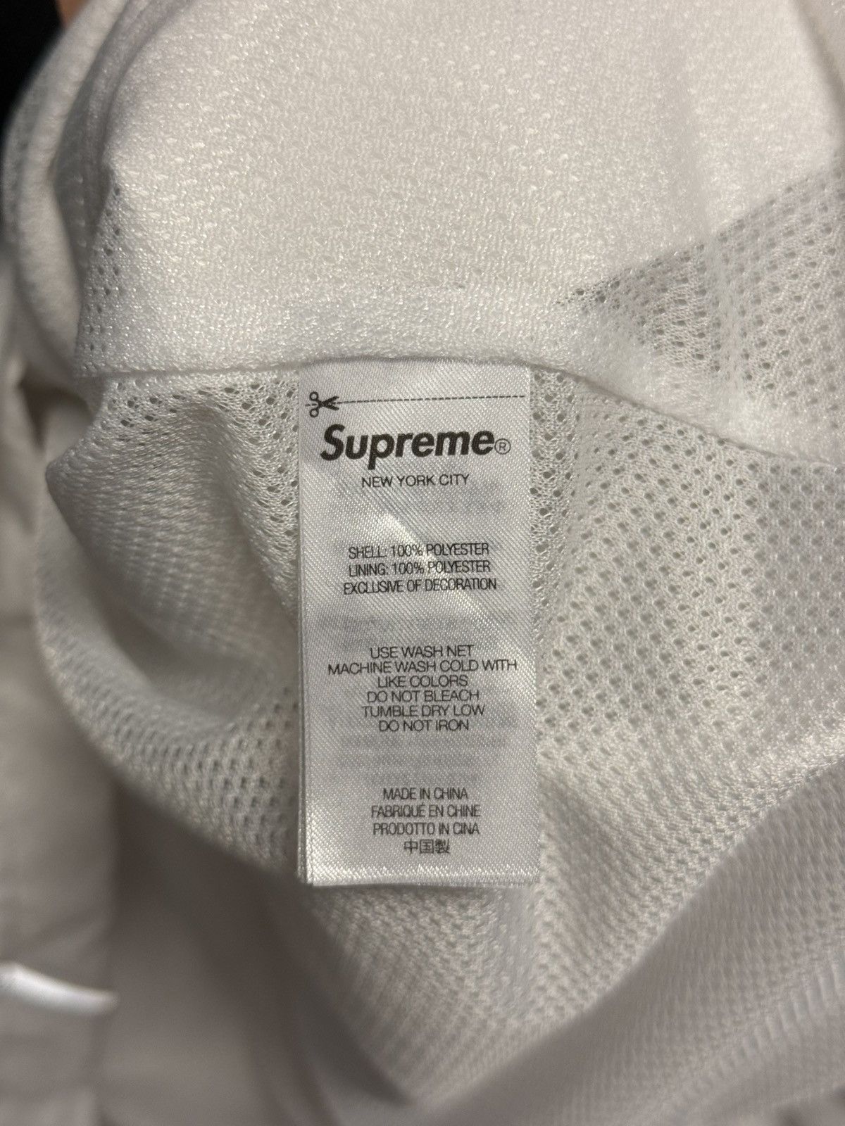 Supreme Supreme Reflective Piping Jacket White Size Large Size US L / EU 52-54 / 3 - 12 Thumbnail