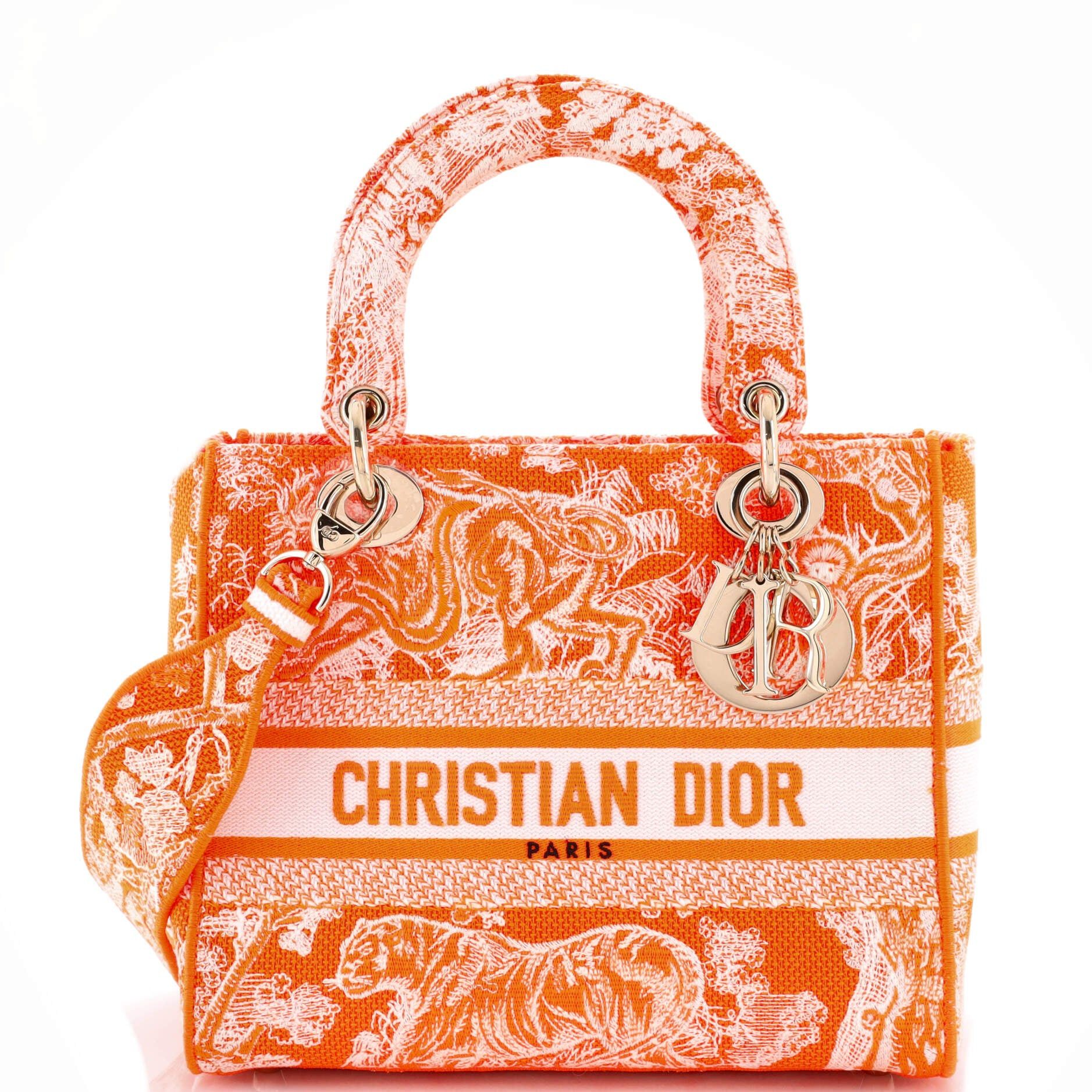 Dior Toile de Jouy Lady D-Lite Bag Size ONE SIZE - 1 Thumbnail