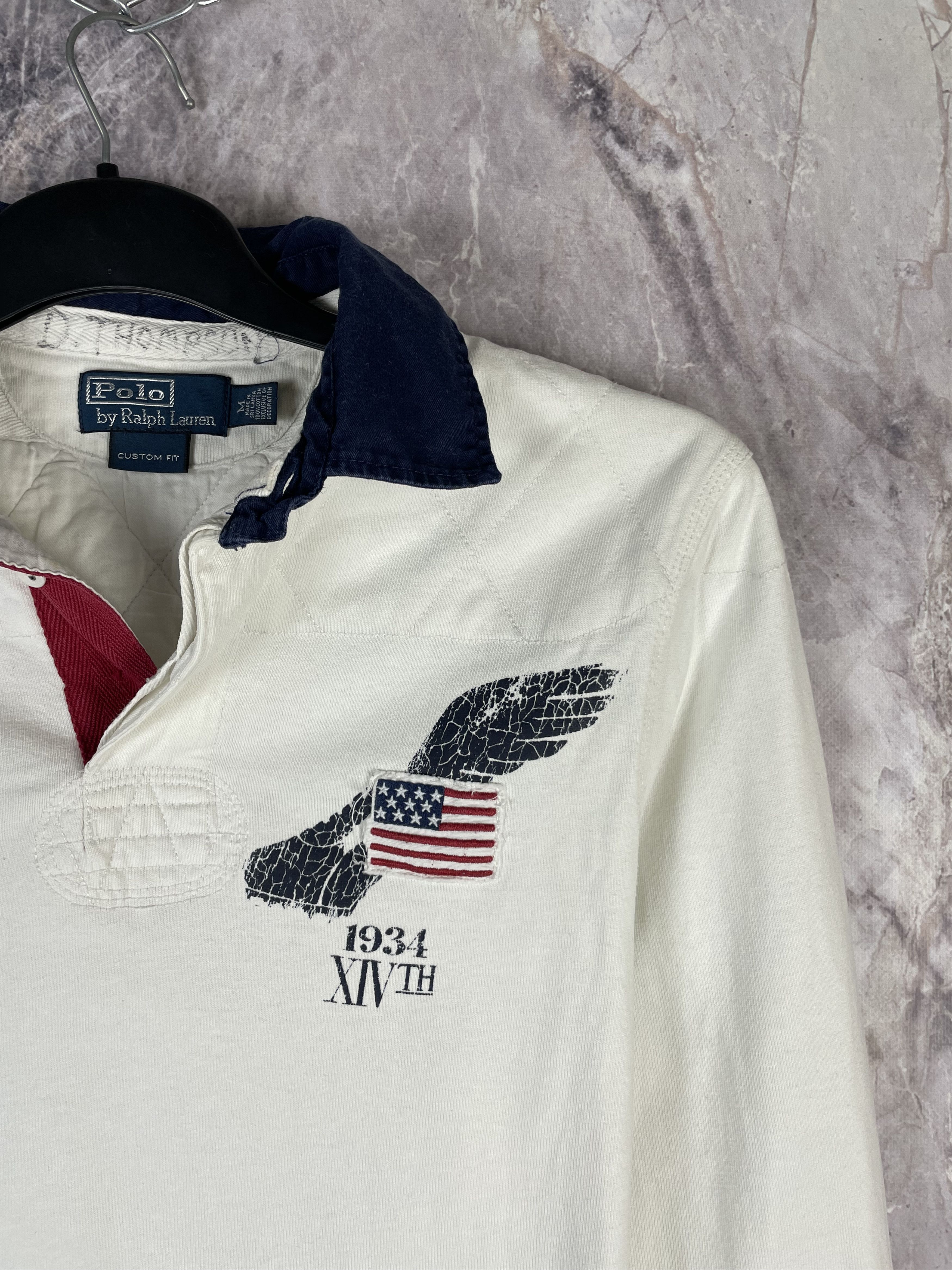 Polo Ralph Lauren Polo Ralph Lauren vintage rugby long sleeve polo shirt Size US M / EU 48-50 / 2 - 4 Thumbnail