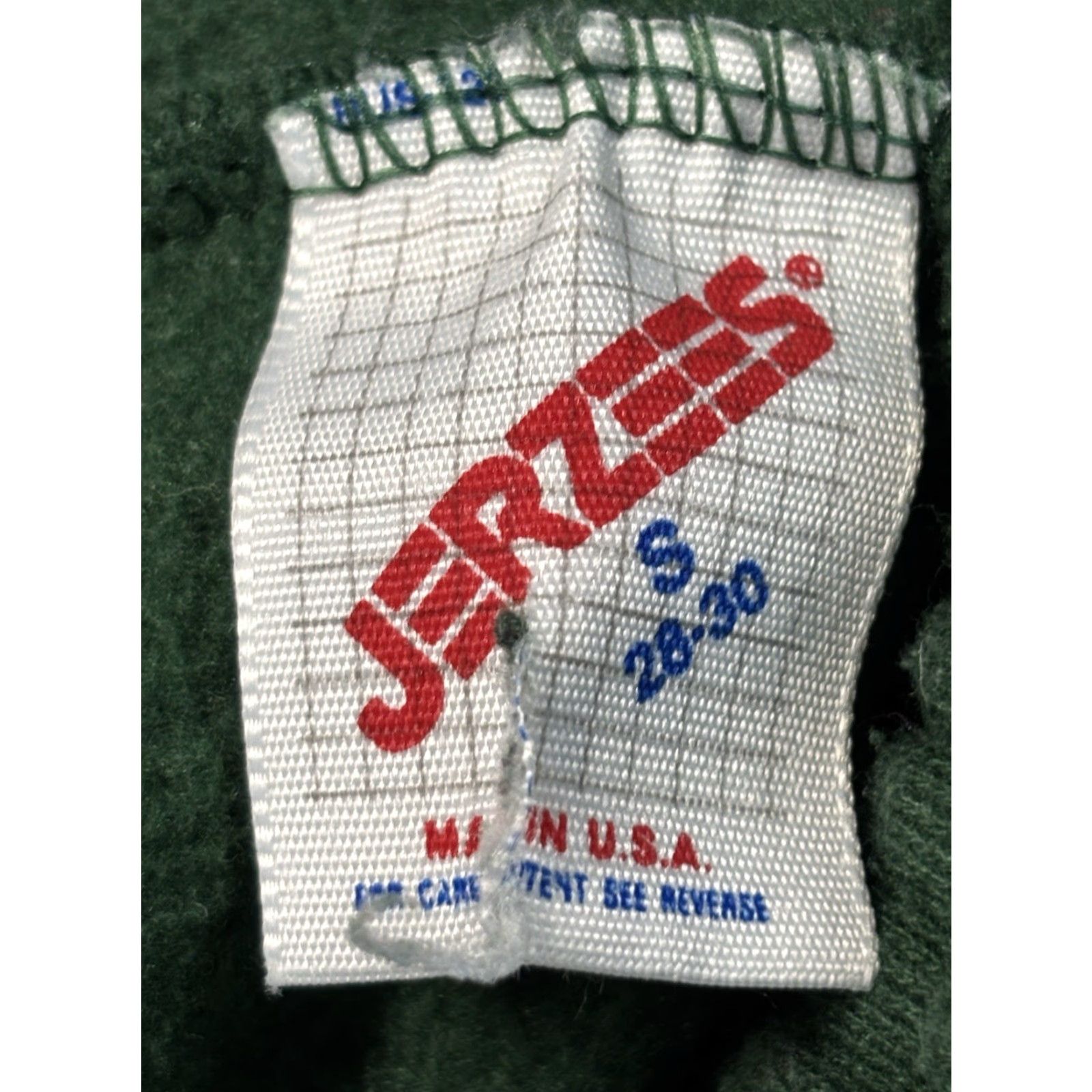 Jerzees VINTAGE Jerzees Sweatpants Men's Pants S Green Drawstring USA Activewear - Mens Size US 29 - 5 Thumbnail