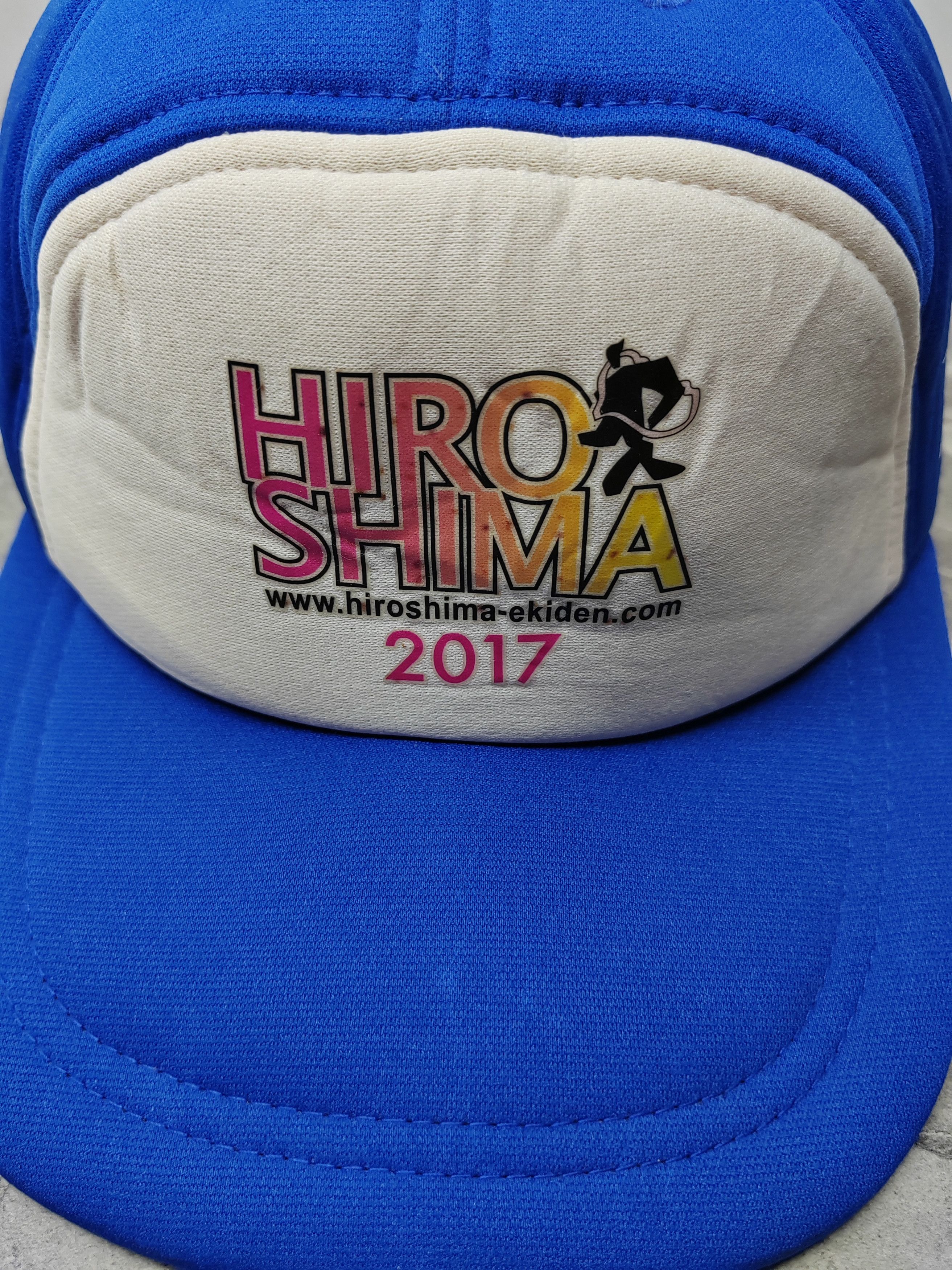 Japanese Brand Vintage Mizuno Hiroshima Marathon 2017 Cap Hat Size ONE SIZE - 3 Thumbnail