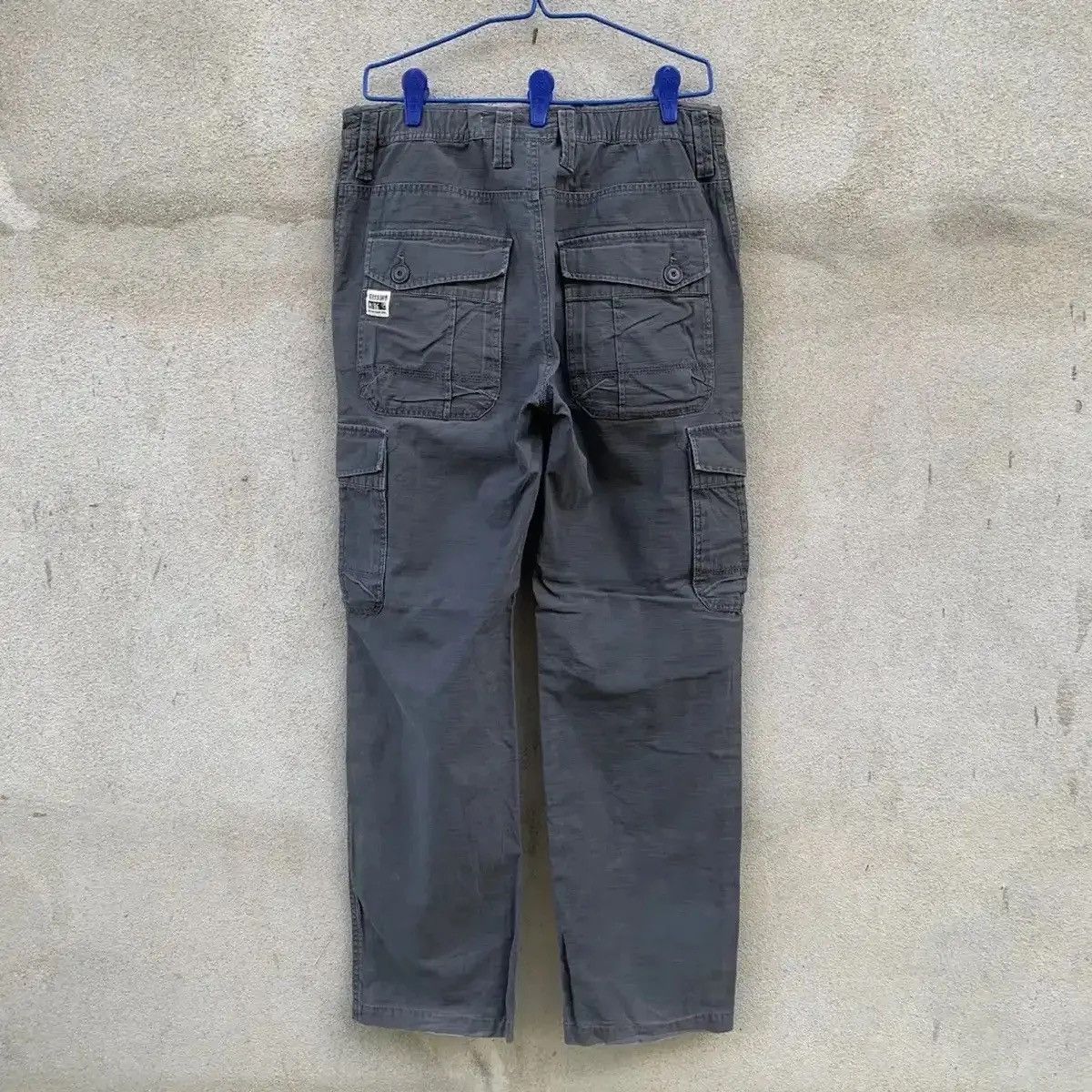 Mossimo 💥GRAILS💥 MOSSIMO TROUSERS HEAVY COTTON VINTAGE CARGO PANTS Size US 32 / EU 48 - 2 Thumbnail