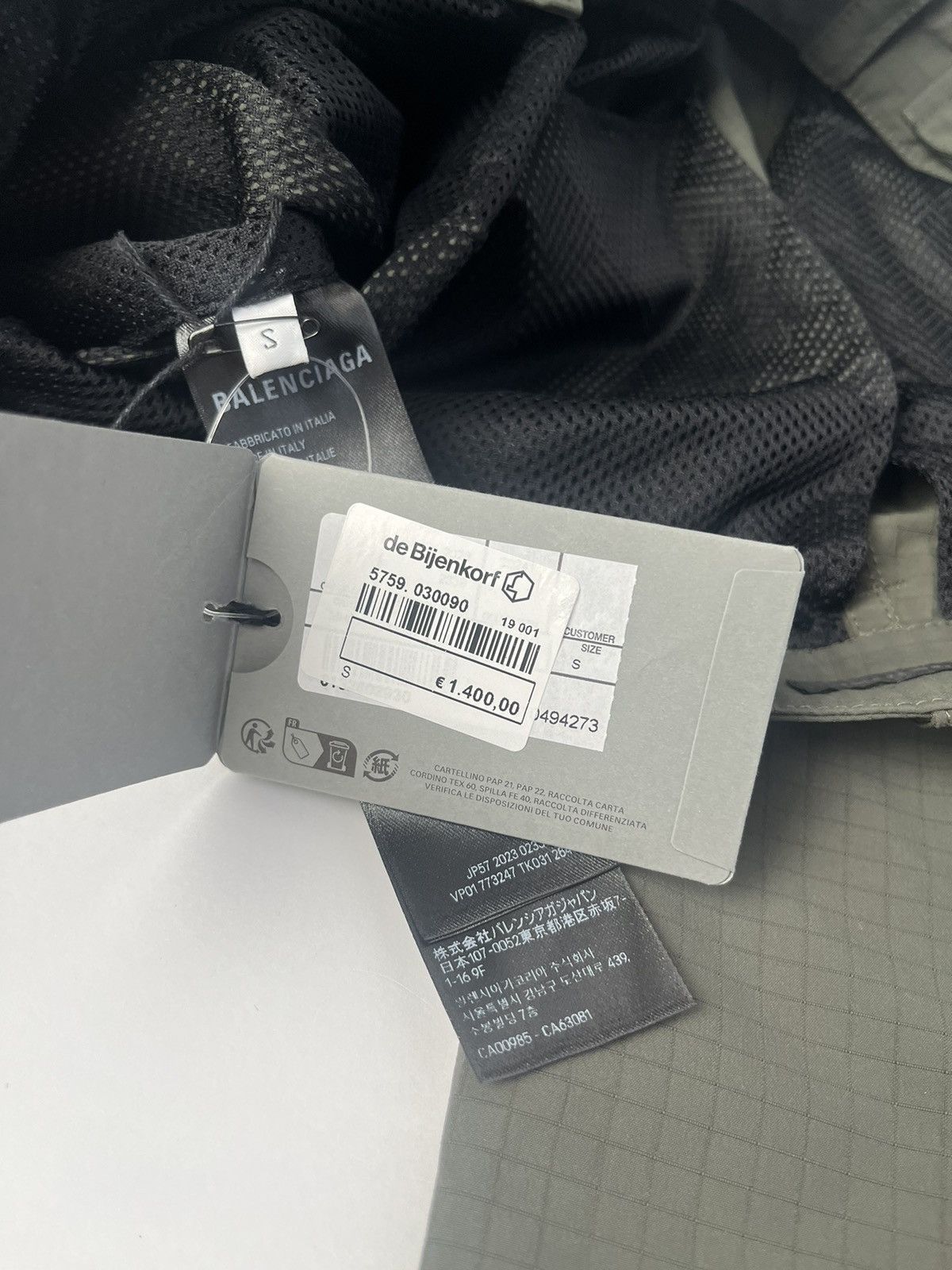 Balenciaga - Green Unity Sports Icon Light Cargo Trousers Size US 30 / EU 46 - 11 Thumbnail