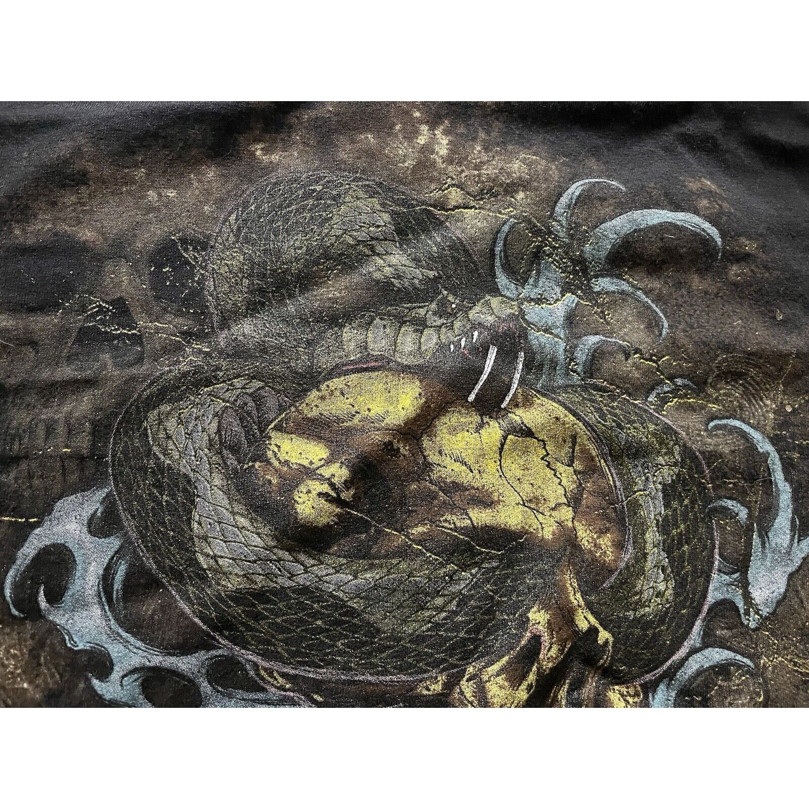 Alstyle L.A. Ink Venom Snake Graphic T-Shirt Medium Black Size US M / EU 48-50 / 2 - 4 Thumbnail