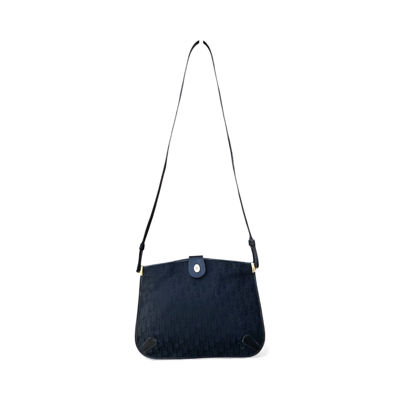 Christian Dior Monsieur Authentic 90s ChristianDior Black Oblique Trotter Canvas Bag Size ONE SIZE - 3 Thumbnail