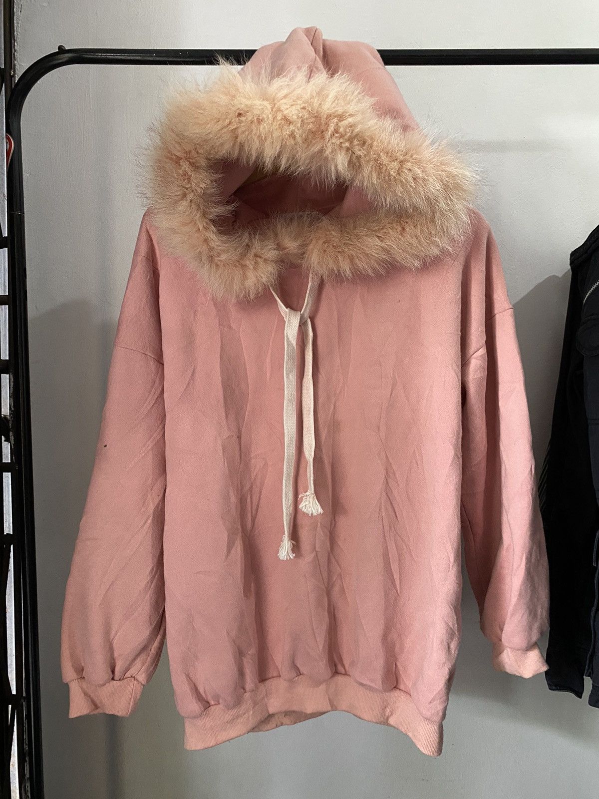 Y2k style LGB zip fur hoodie