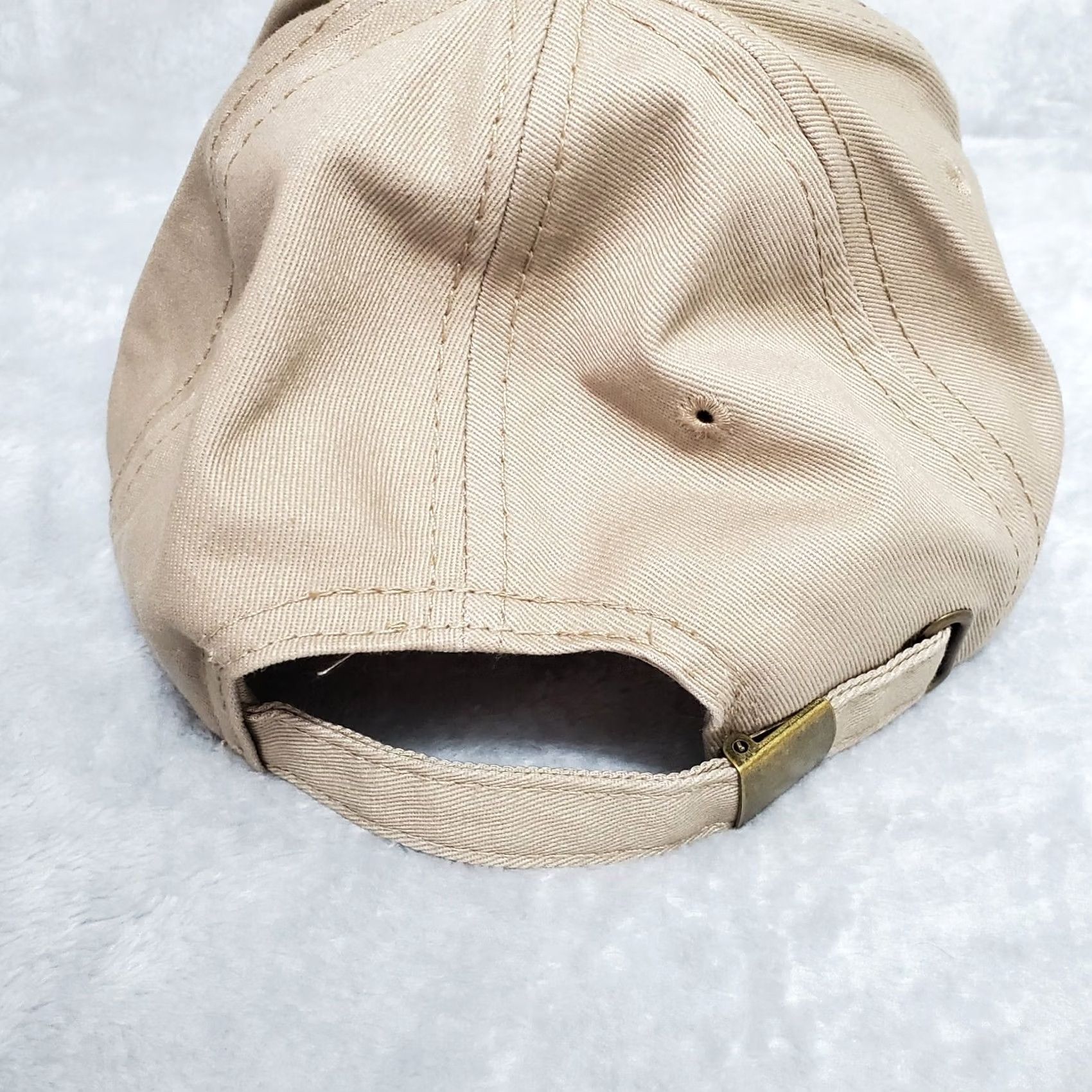 Vintage Tractor Supply Co. Hat Men's Beige Cotton Adjustable Strapback Cap One Size Size ONE SIZE - 6 Thumbnail