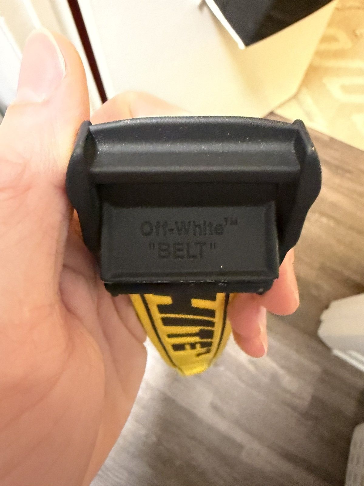 Off-White Off-white leather belt Size 30 - 4 Thumbnail
