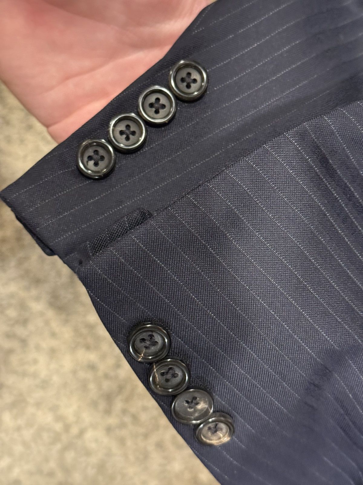 Canali Canali Exclusive Wool and Silk Suit Size 48L - 6 Thumbnail