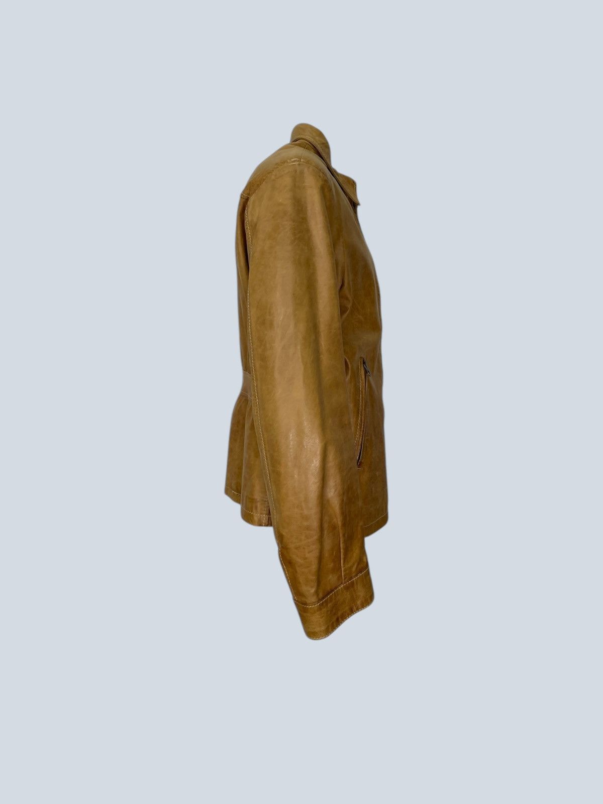 Belstaff Belstaff zipped leather jacket, L Size US L / EU 52-54 / 3 - 3 Thumbnail