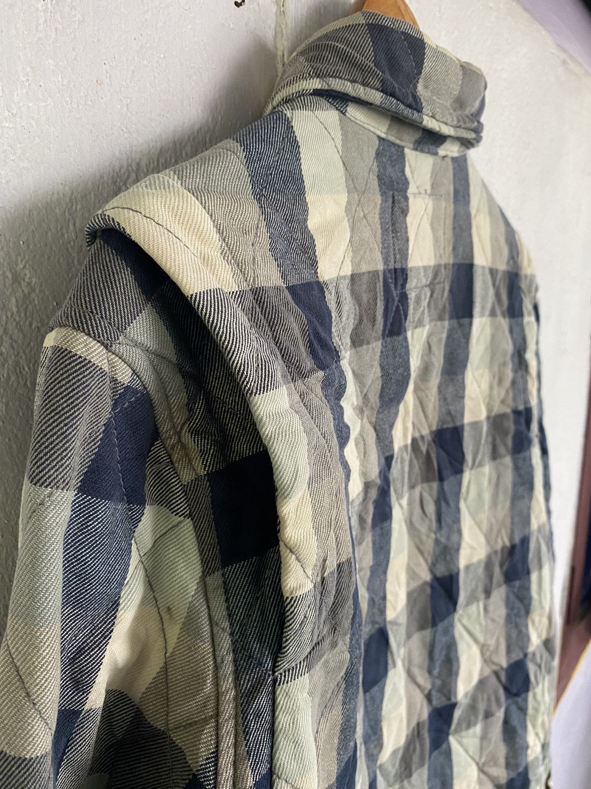 Levi's Levis Blue Plaid Sherpa Lined Trucker Jacket Mens Sz L Size US L / EU 52-54 / 3 - 12 Thumbnail