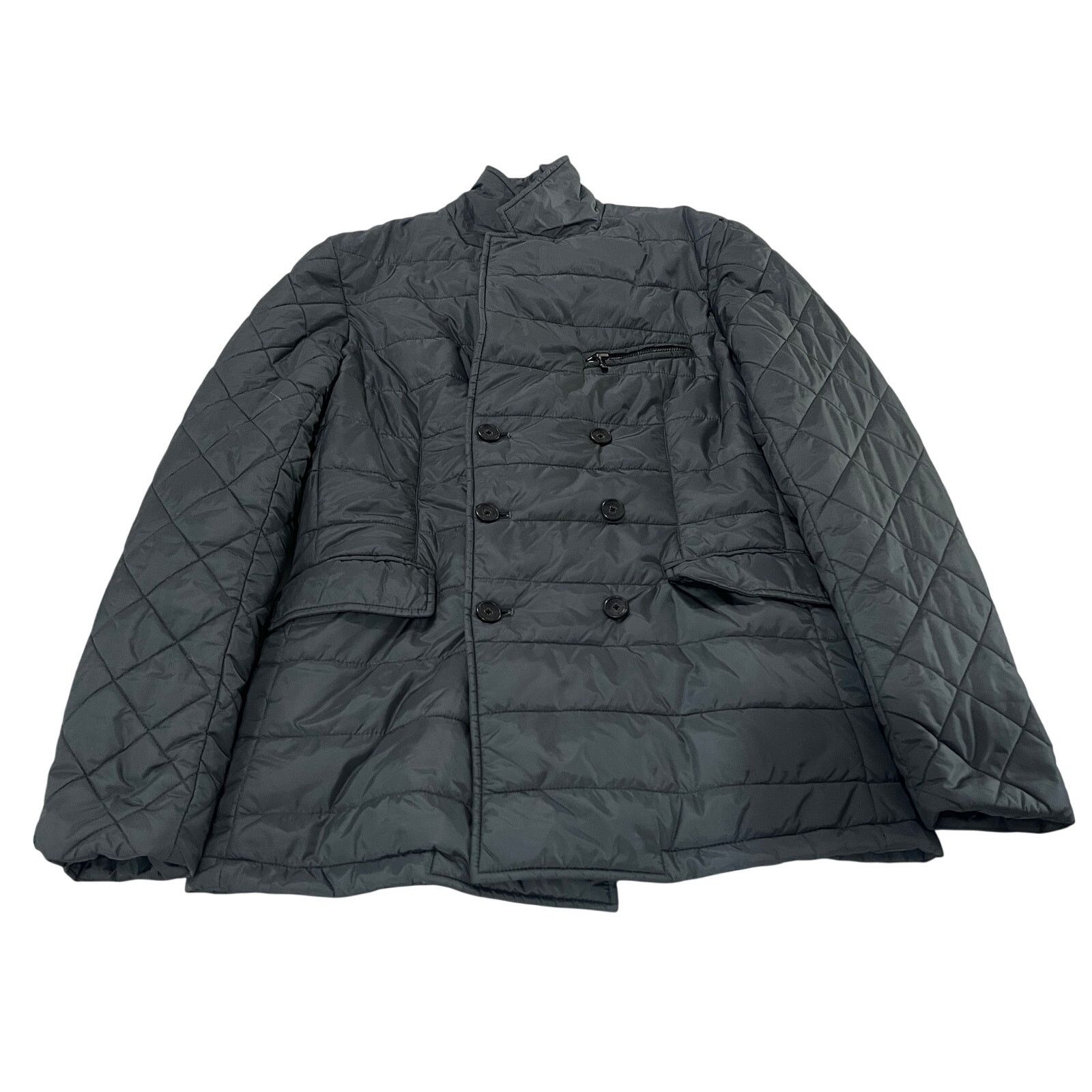 Michael Kors *R49 MICHAEL KORS Men's Quilted Puffer Jacket Gray 40R Size US XXS / EU 40 - 1 Thumbnail