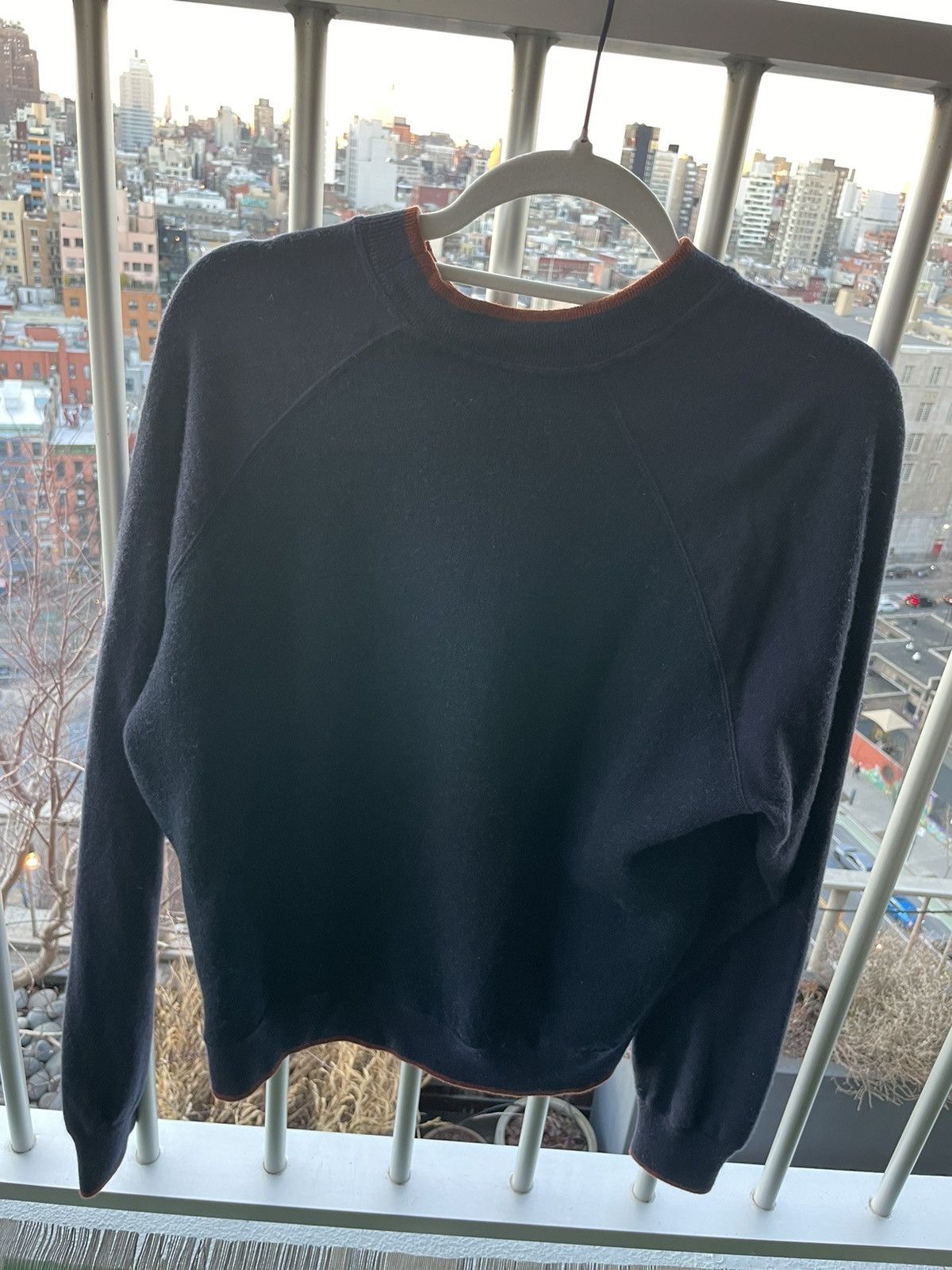 Loro Piana RETAIL $1800 RYDERS CUP cashmere girocollo sweater Size US L / EU 52-54 / 3 - 2 Thumbnail